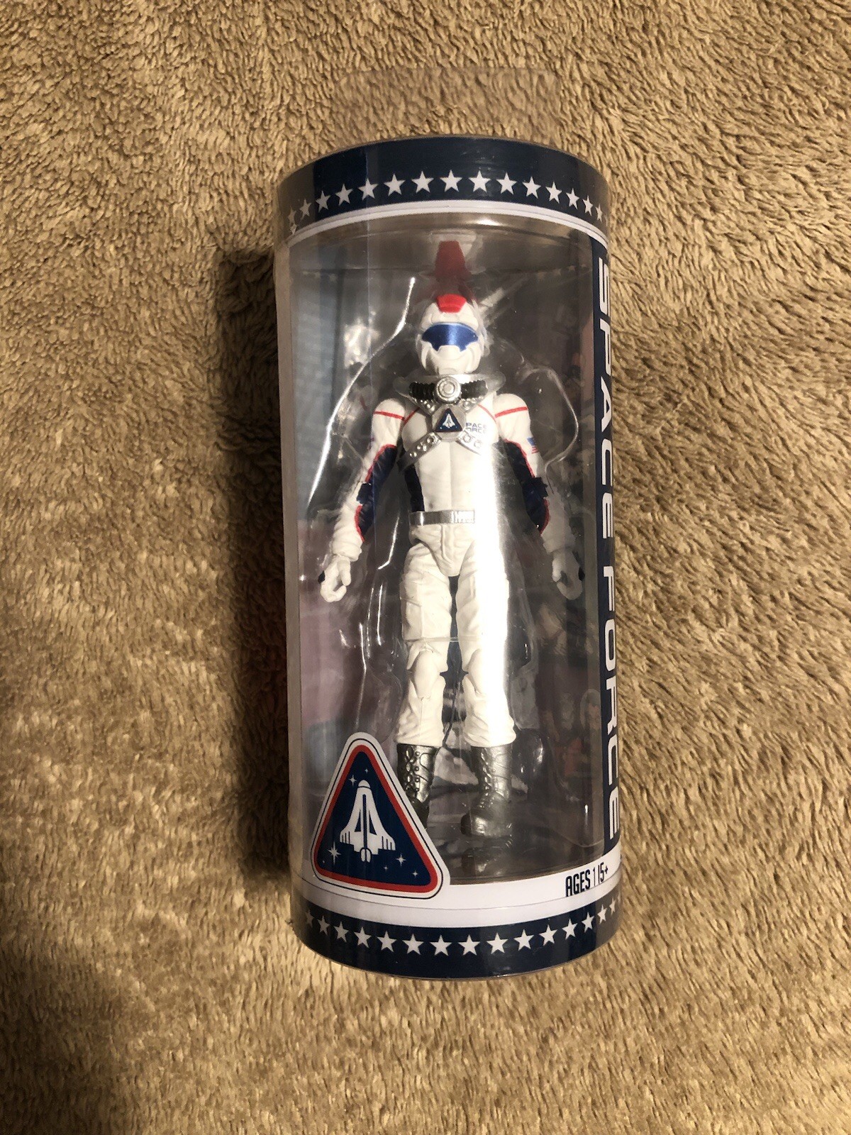 United States SPACE FORCE RED Amazo Toys 4&Prime; in Kickstarter Rare
