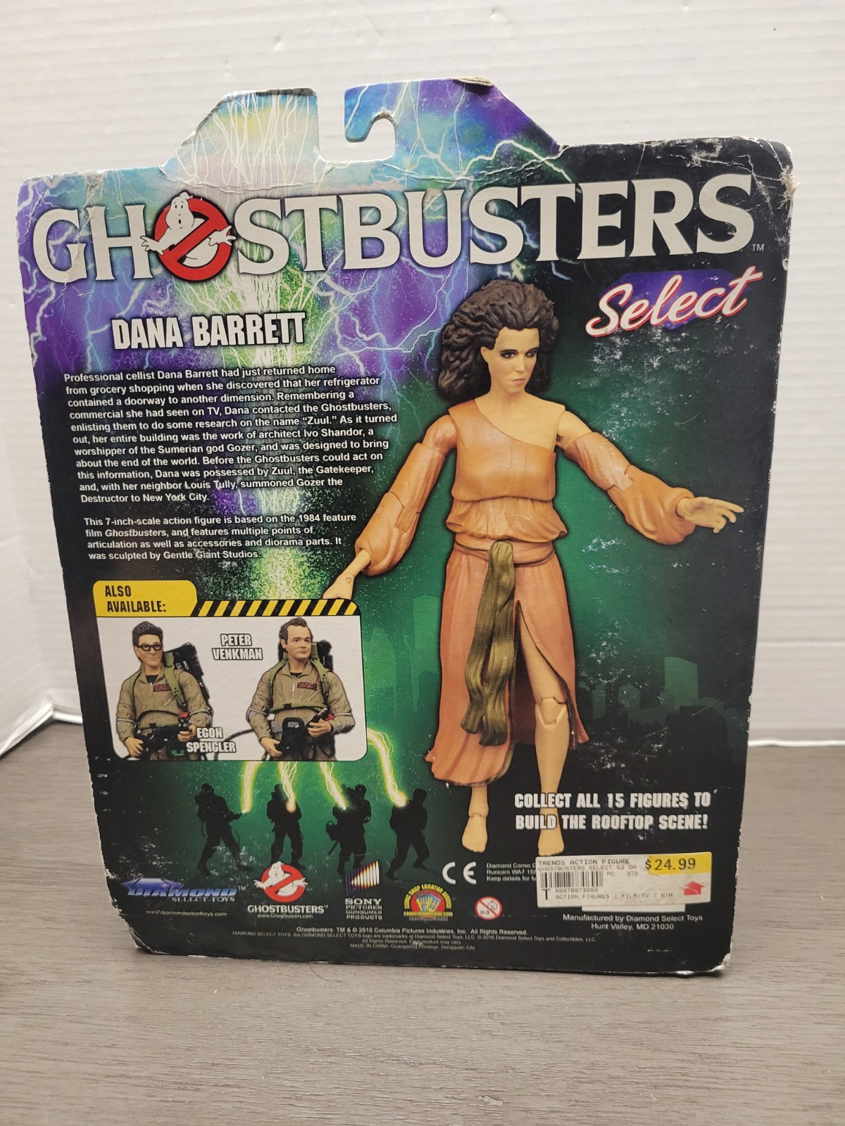 Diamond Select Ghostbusters Select Series 2 Dana Barrett Action Figure