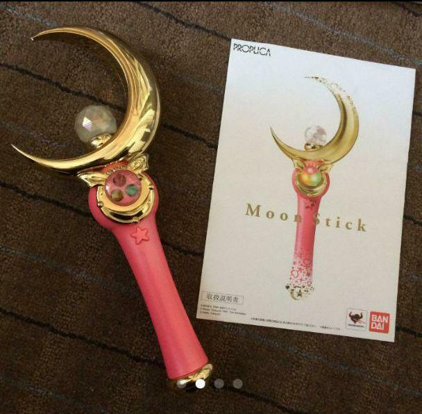 Proplica Sailor Moon 20th Anniversary Crescent Moon Stick Wand Bandai