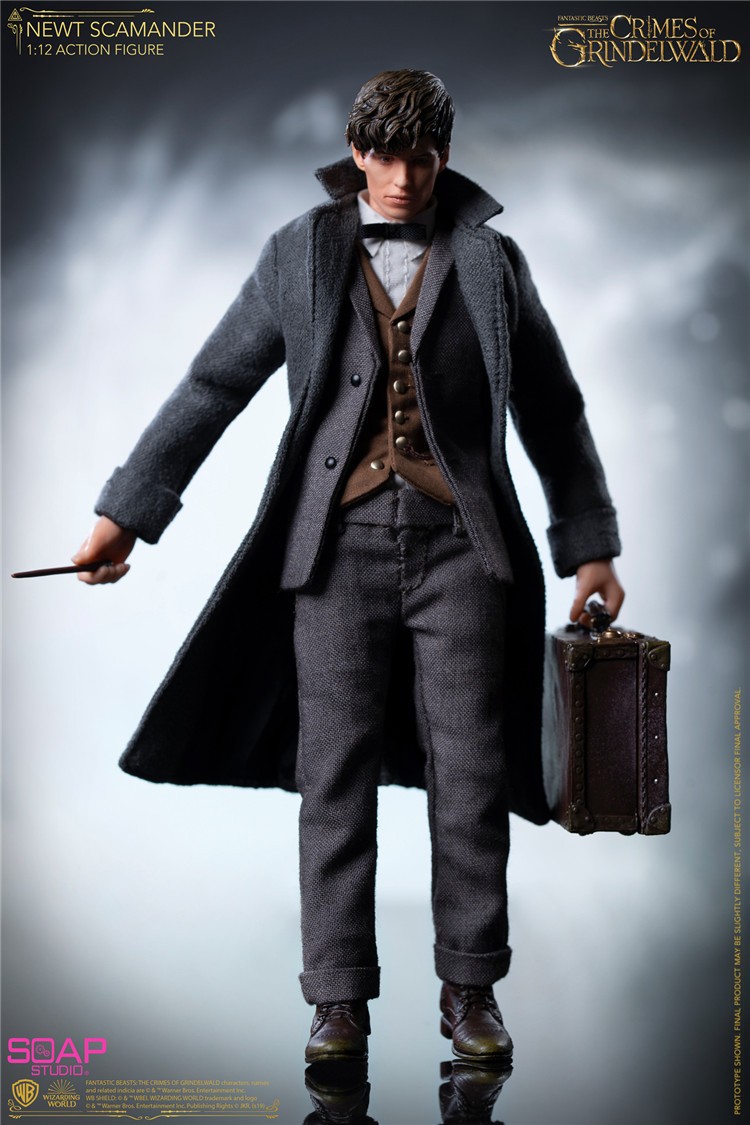 Soap Studio Newt Scamander 6in Action Figure Male Doll Model