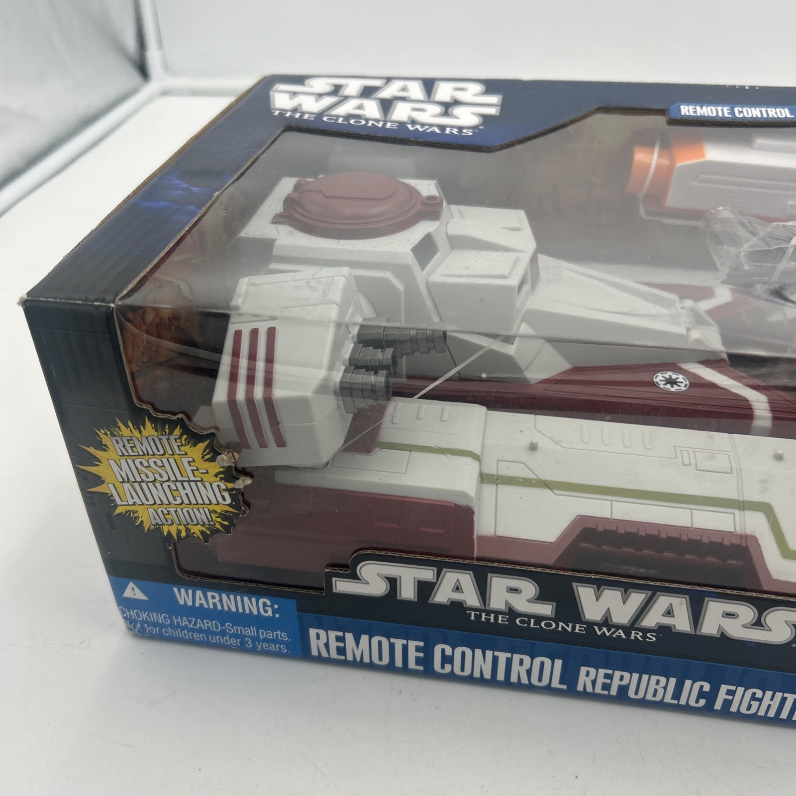 Star Wars The Clone Wars Remote Control Republic Fighter Tank Vehicle 2011.