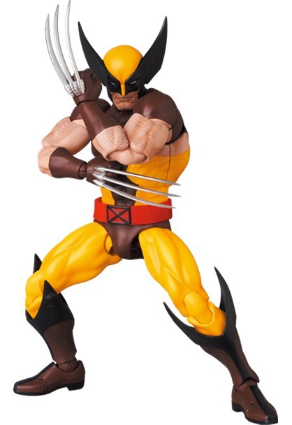 MAFEX No 138 Mafex WOLVERINE (Brown Comic Ver.) Medicom Toy Genuine Official NEW