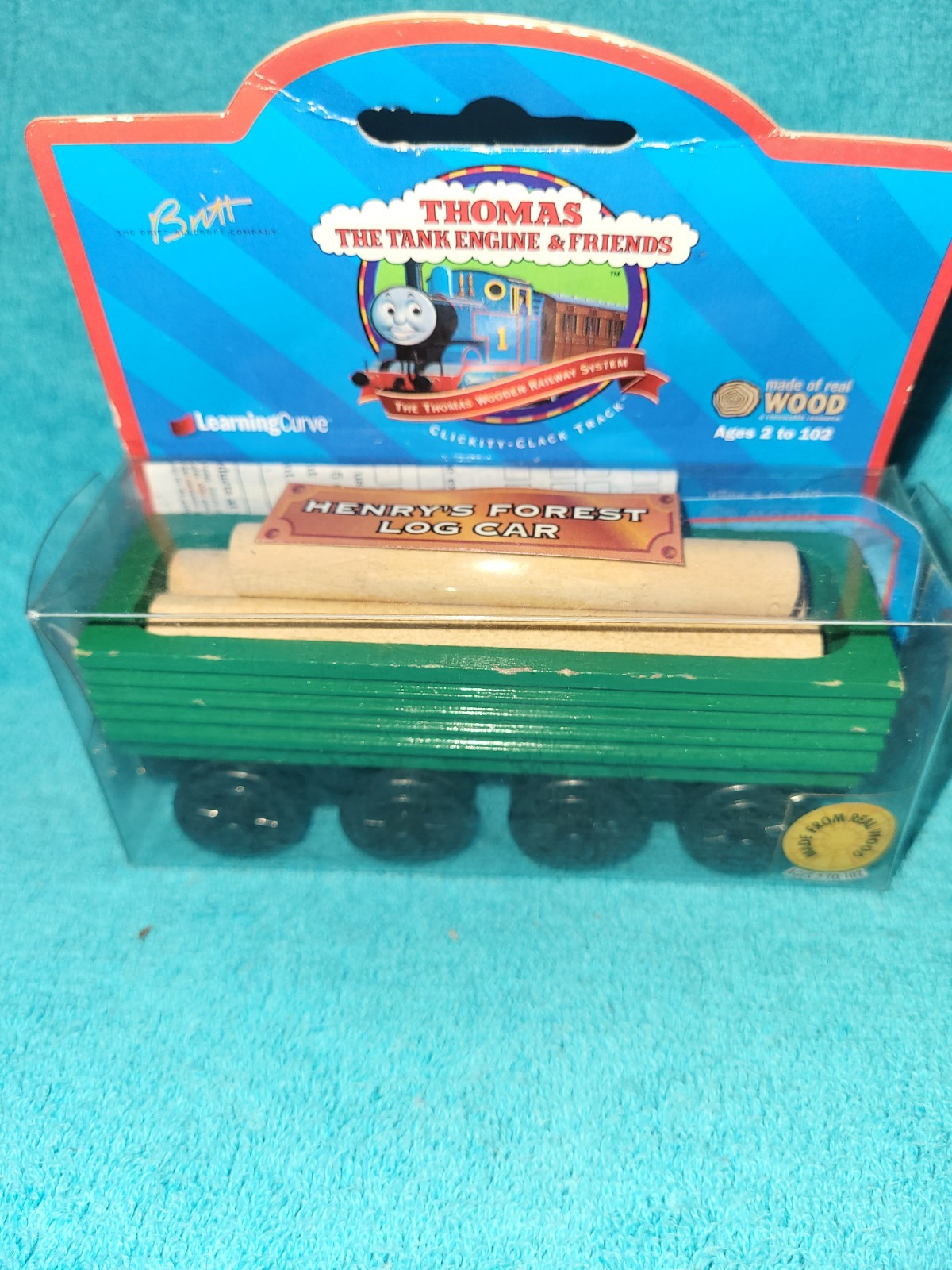 Thomas the Tank Engine – Henry&rsquo;s Forest Log Car (1998) – Good Condition