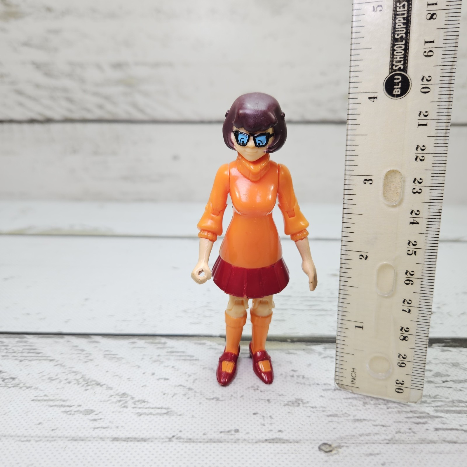Character Options Scooby Doo Velma 2011 4&Prime; Adjustable Figure Hanna Barbera