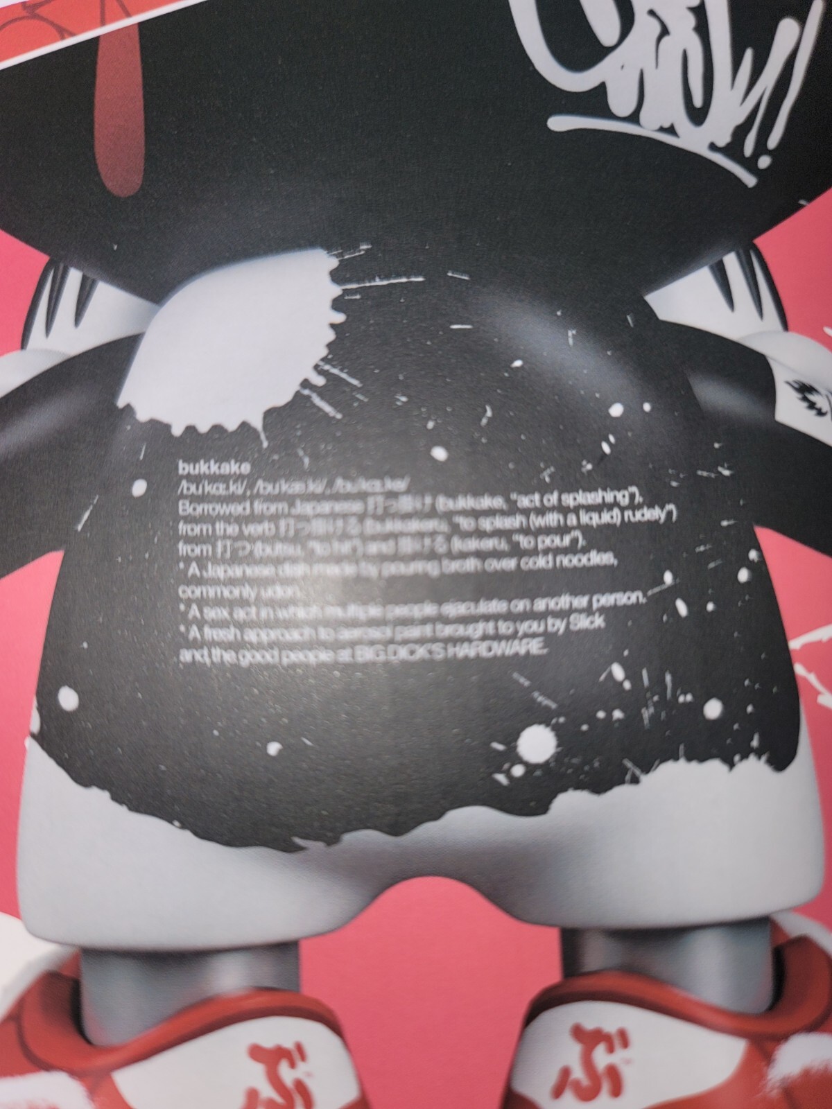 SUPERPLASTIC OG SLICK 8&Prime; LOVE RED SIGNED + STICKERS + MORE Kaws Fairey Banksy