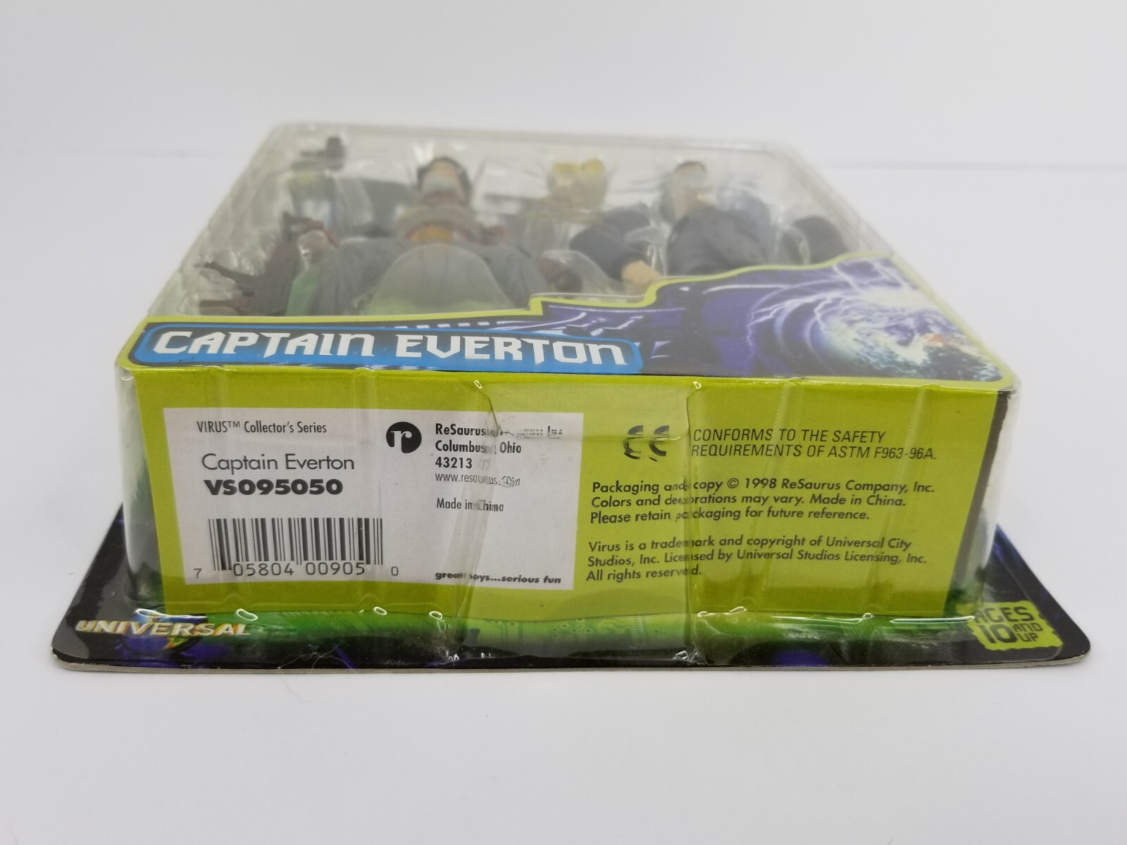 VIRUS Collector Series CAPTAIN EVERTON Action Figure