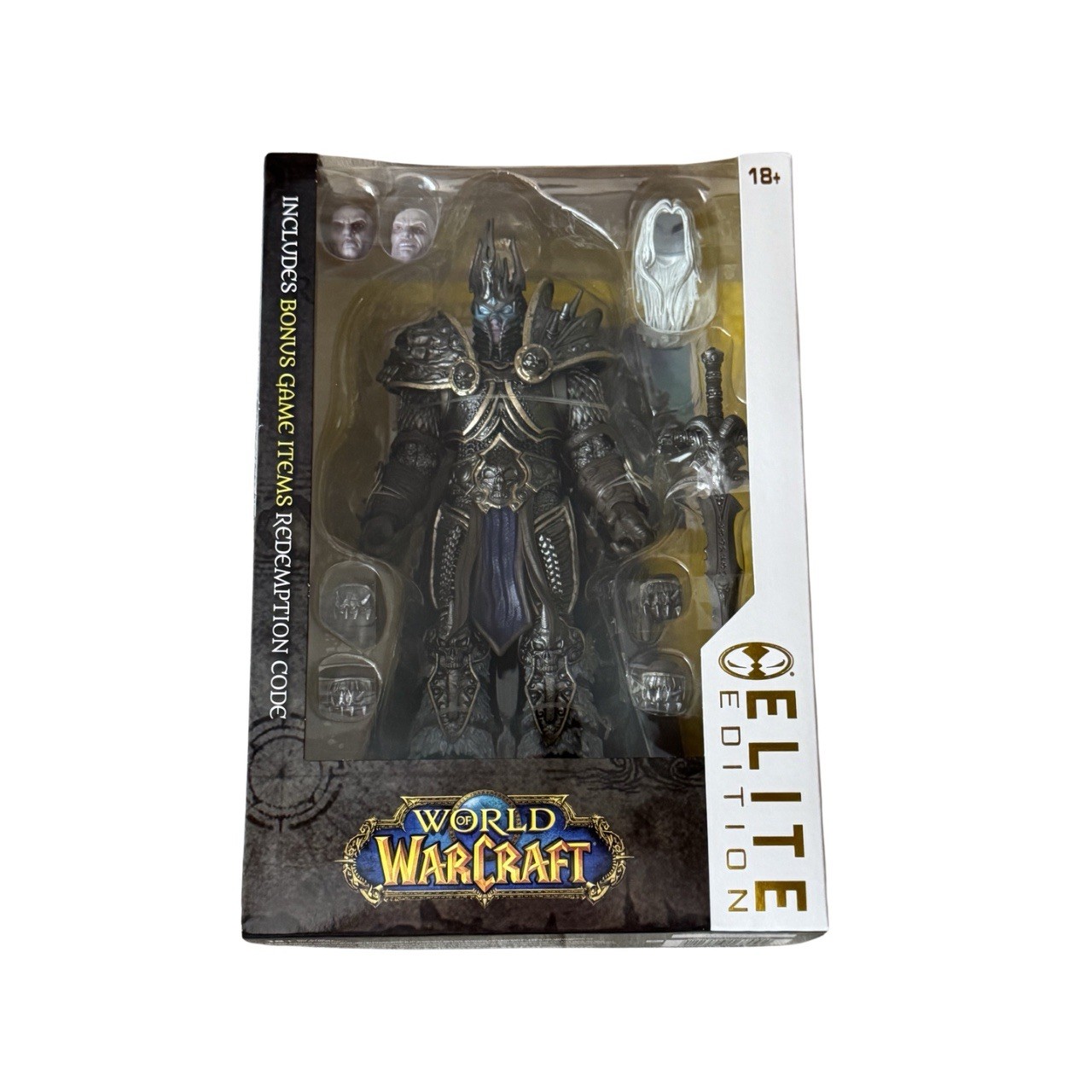 McFarlane Lich King Arthas Figure Elite Edition World of Warcraft WoW OPEN BOX