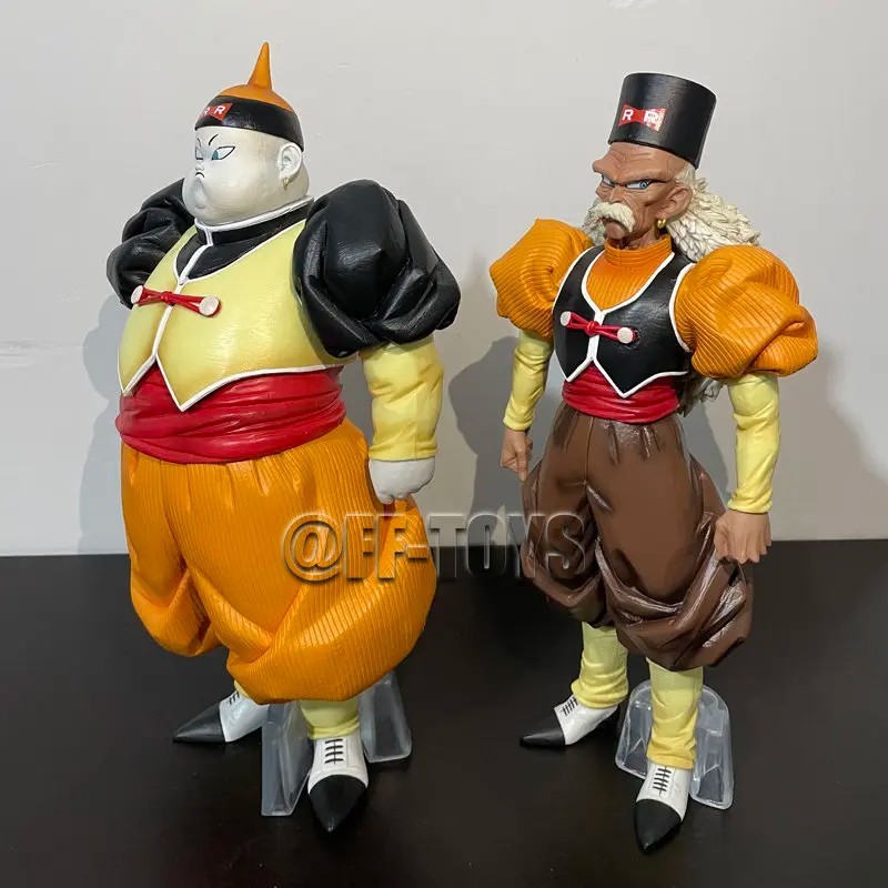 25CM Anime Dragon Ball Figure ANDROID 19 ANDROID 20 Dr.gero PVC Action Figures