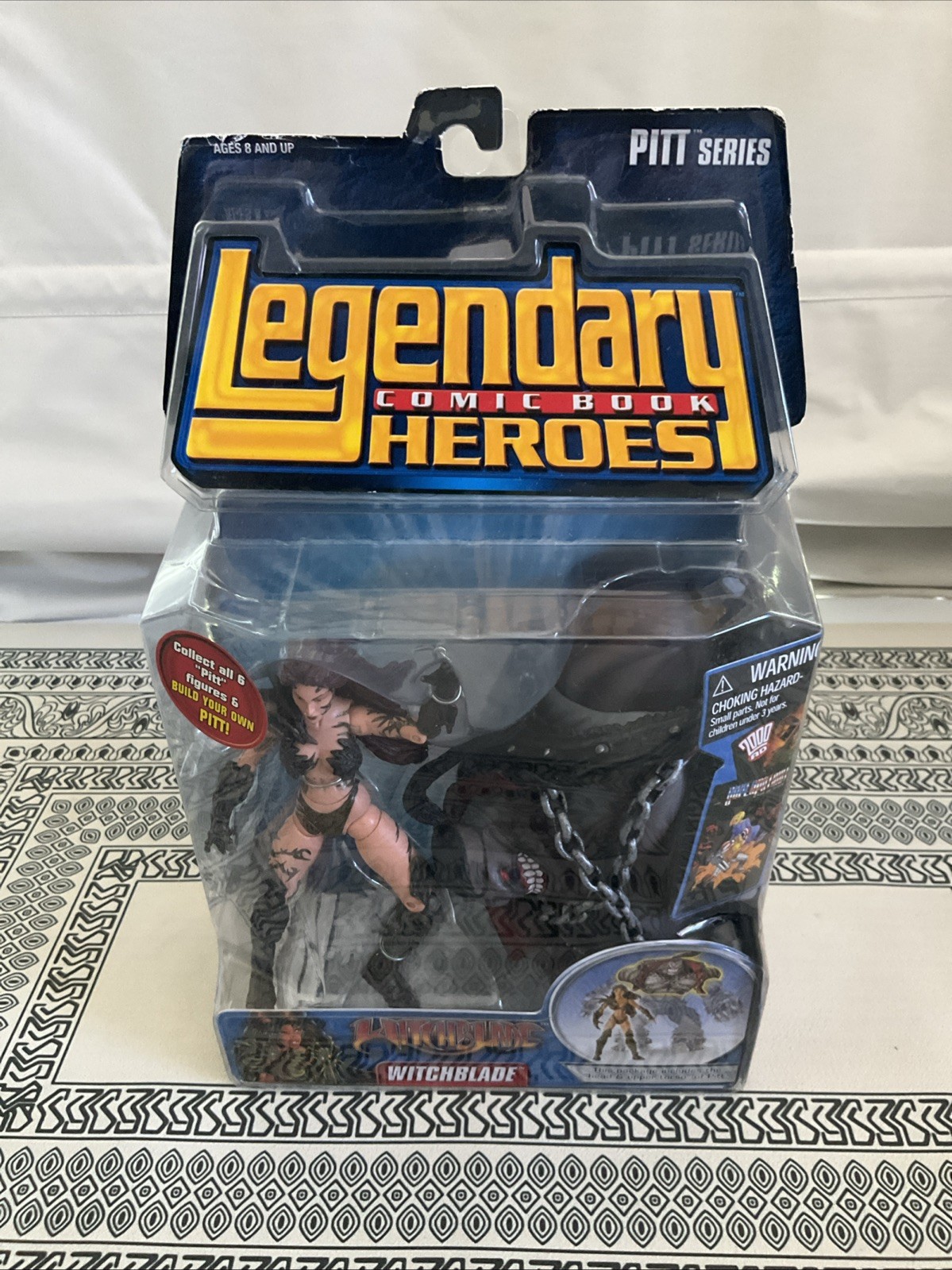 2007 MARVEL LEGENDARY COMIC BOOK HEROES PITT BAF WITCHBLADE 6” FIGURE SEALED