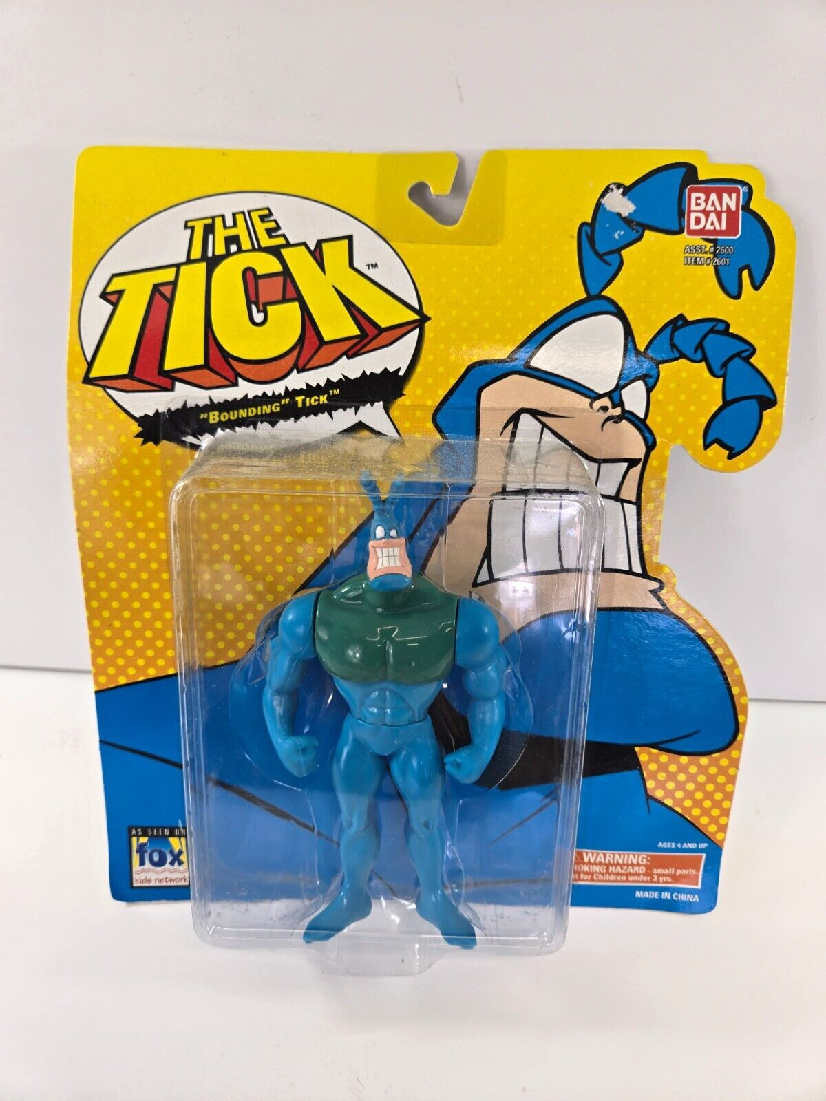 Bandai The Tick Bounding Tick 6&Prime; Figure 1994