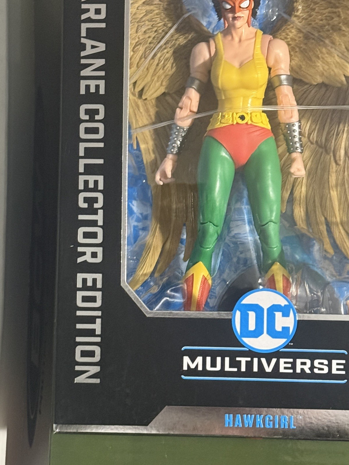 McFarlane DC Multiverse Collector Edition #36 Hawkgirl Platinum Chase Brand New