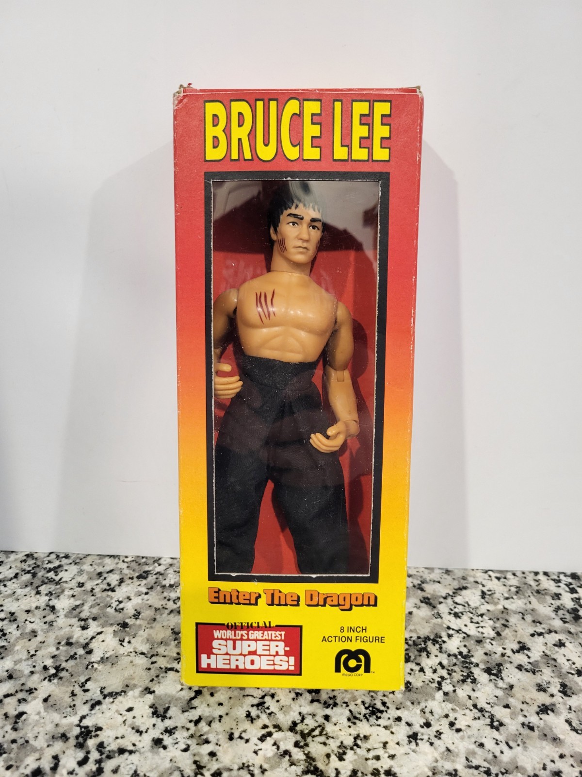 Bruce Lee Enter The Dragon MEGO World&rsquo;s Greatest Super Heroes MIB