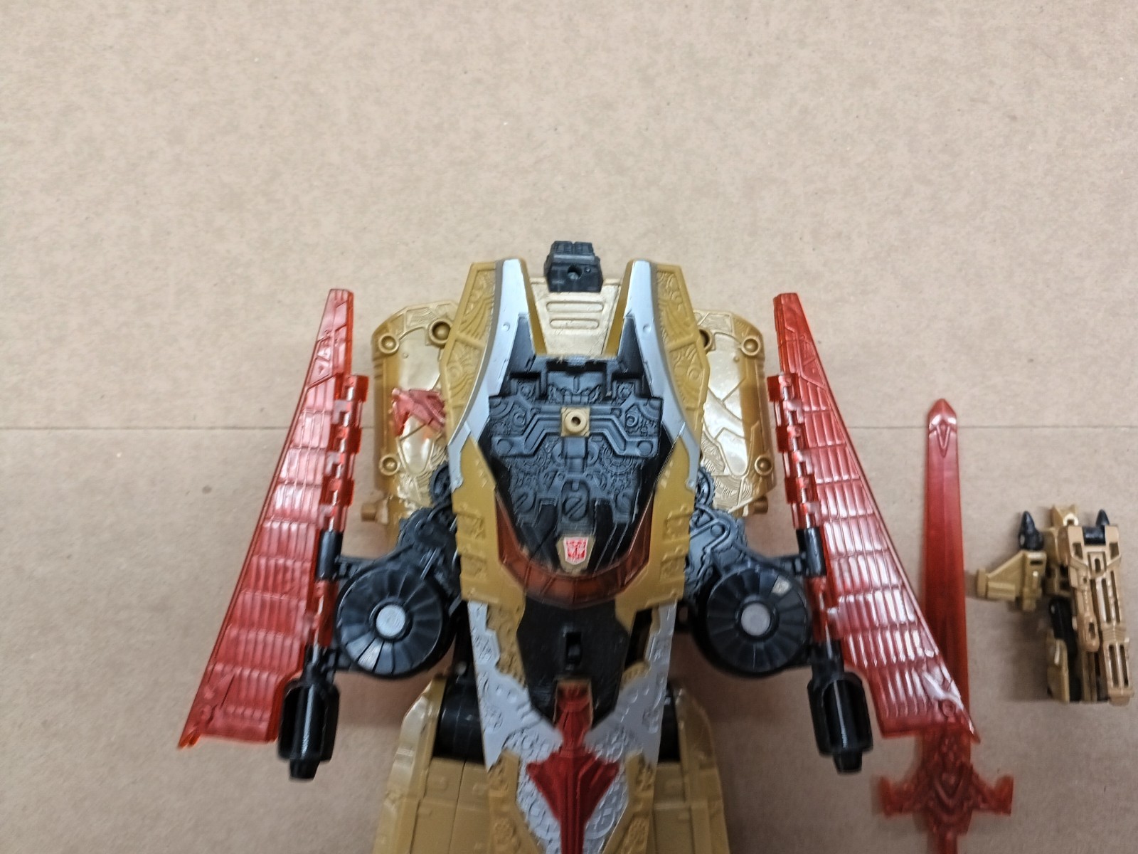 2005 Transformes Cybertron Galaxy Force Vector Prime And Safe Guard