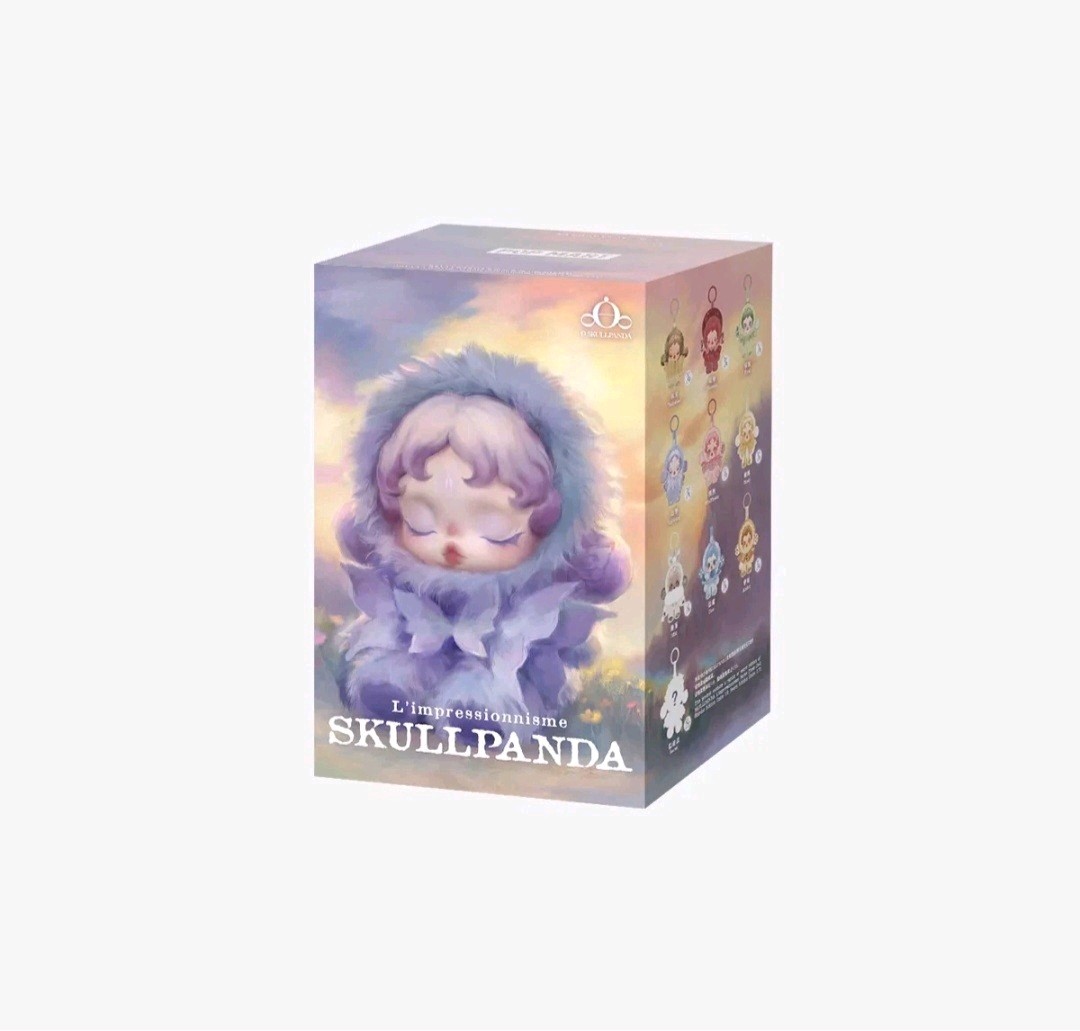 Popmart – Skullpanda – L&rsquo;Impressionisme Series – MIST (White)