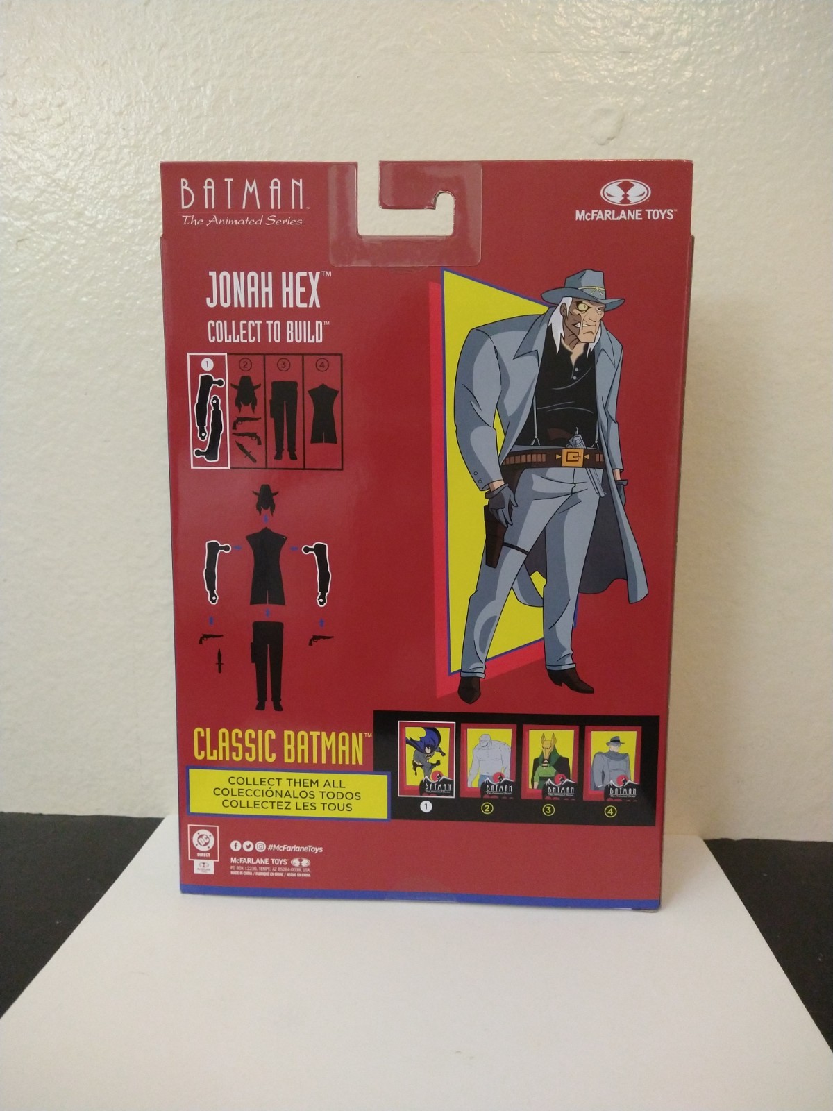 Mcfarlane DC Batman The Animated Series Classic Batman Jonah Hex 🇺🇸 READ BELOW