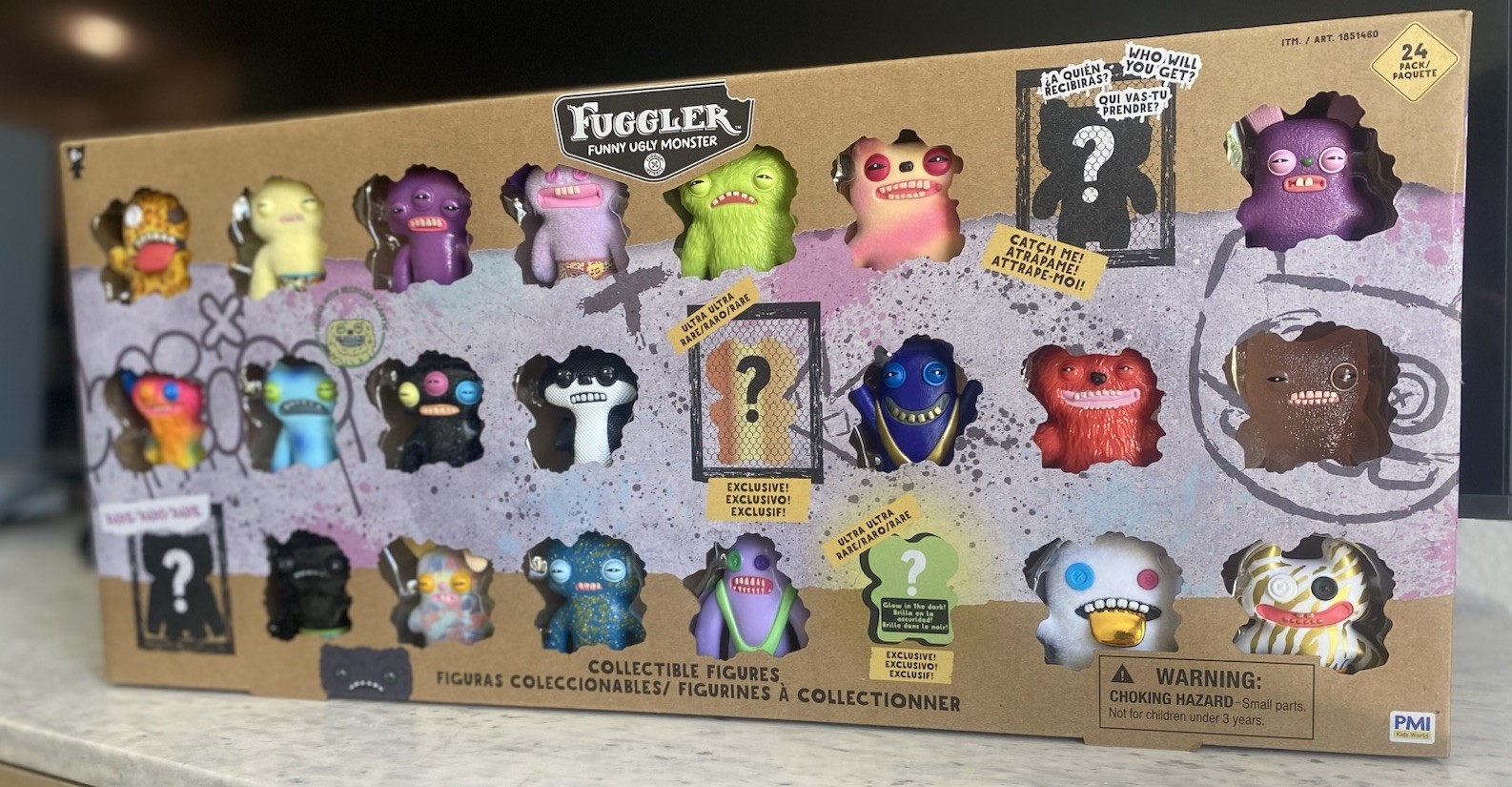 Fuggler Funny Ugly Monster 24 Pack Collectible Figures Ultra Rare New Box