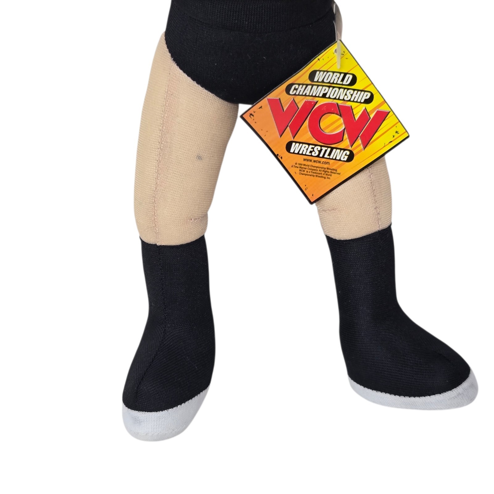 WCW WWE Wrestling 12” Goldberg Plush/Plastic Figure 1999 Play by Play Vintage