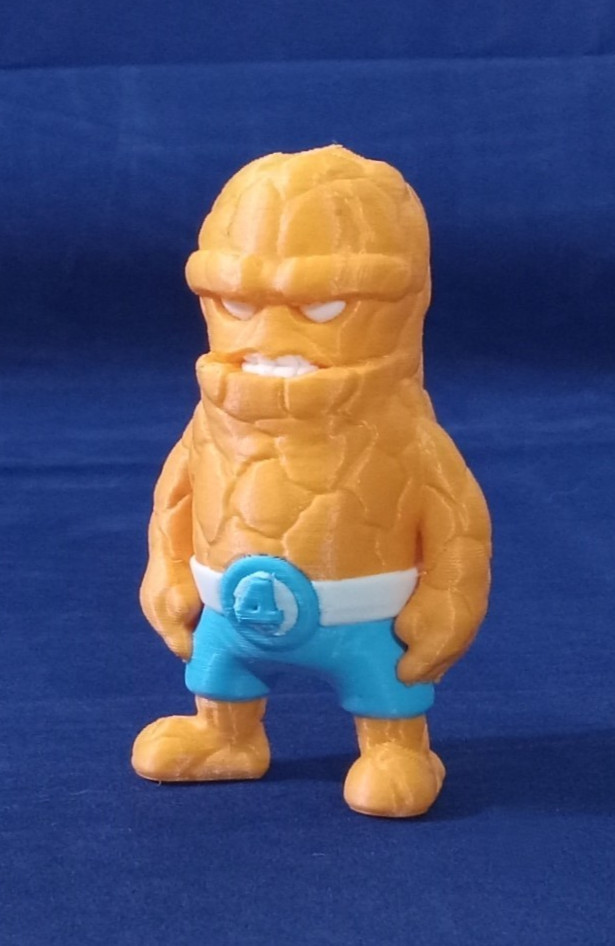 The Thing First Steps Miniature Figurine Model Fantastic Four Marvel F4