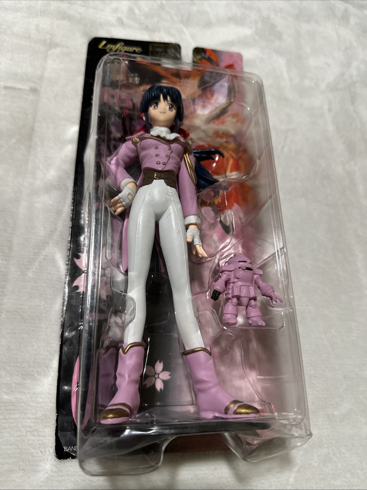 SEGA 1996 JAPAN LM FIGURE DOLL WITH SMALL FIGURE SAKURA WARS