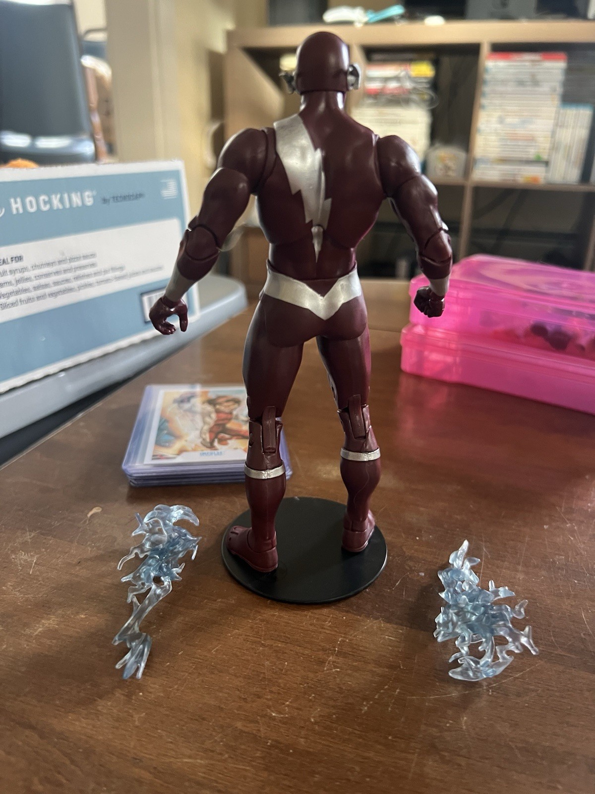 McFarlane Lot The Flash Kid Flash Wally West Dark Flash Walter West Max Mercury