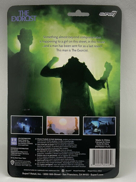 Super 7 The Exorcist Regan MacNeil ReAction 3.75 Inch Action Figure New In Stock