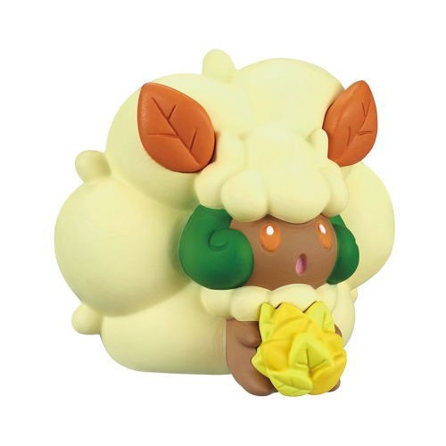 Pokemon Harahara Ochiba Asobi: Whimsicott 1&Prime; inch Tall & 1&Prime; inch wide Figure