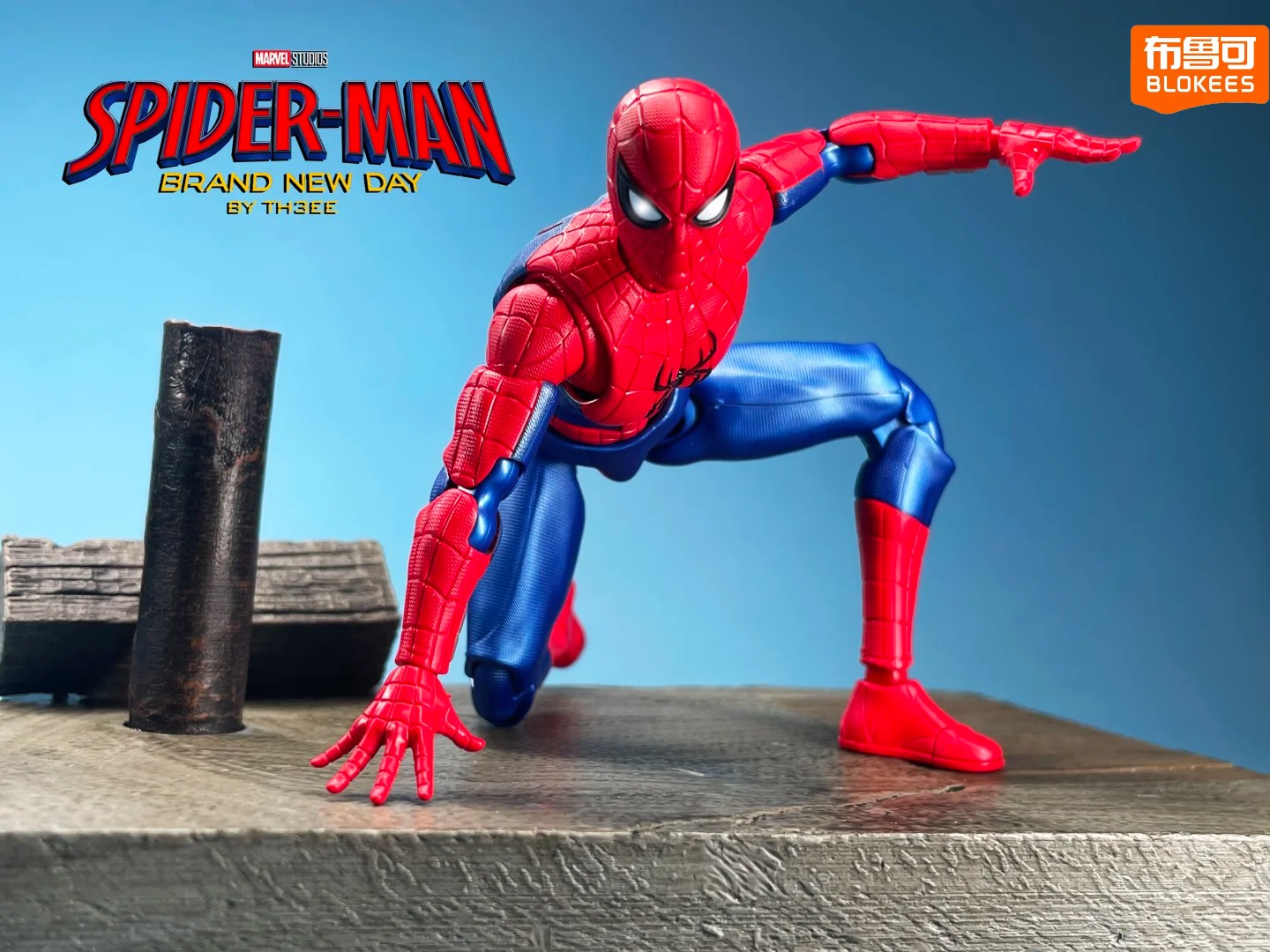 BLOKEES Champion Class Spider-Man Brand New Day action figure Brand New In Stock
