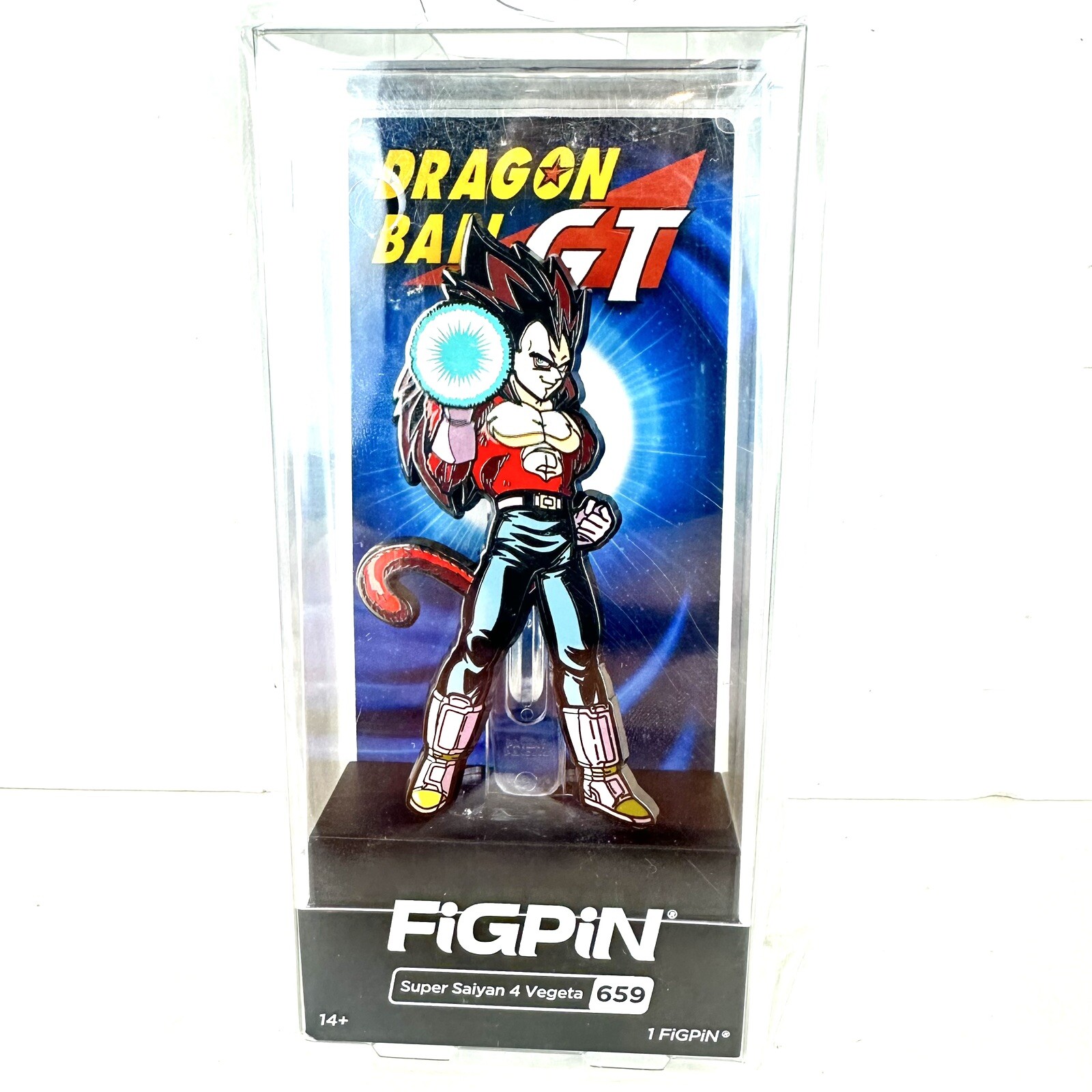 FIGPIN 1st Edition Dragon Ball GT Super Saiyan 4 Vageta #659 DBZ