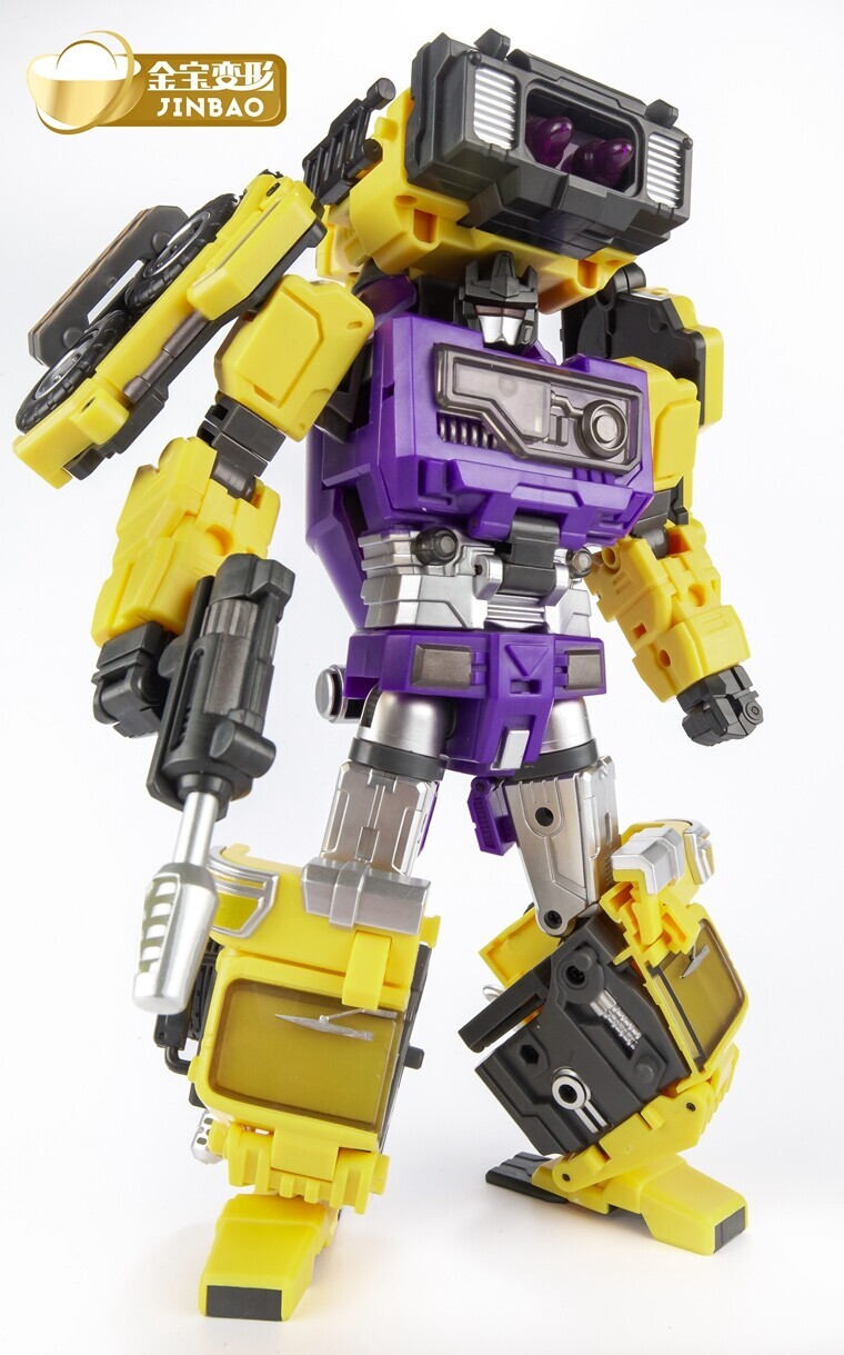 JINBAO Oversized Devastator 6pcs Full Set Green/Yellow Figure Upgrade Kit