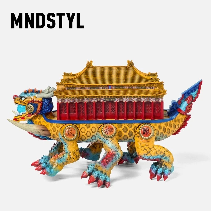 MINDstyle Black Seed Imperial Court ABS PVC Vinyl H18CM Figure