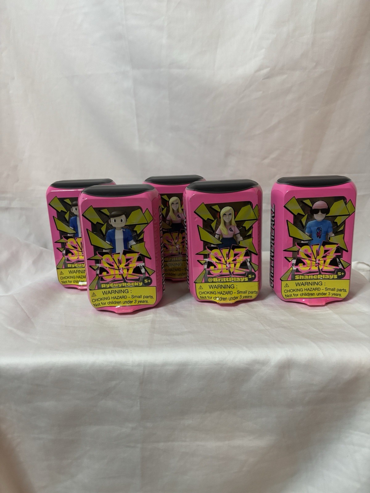 ScreenBreakZ Gamers Collectible Figures Lot of 5 New Sealed Blind Boxes