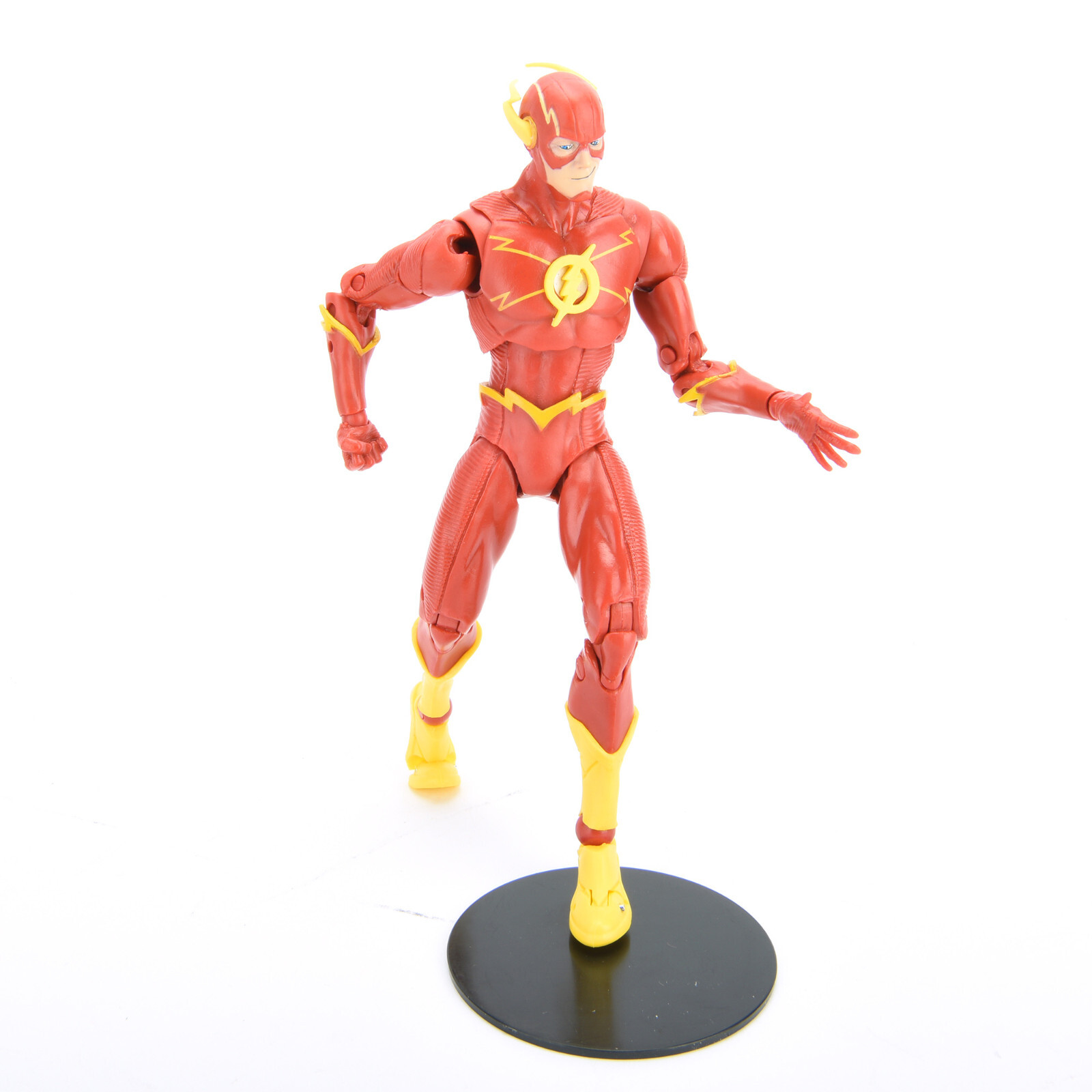 DC Multiverse The Flash 7&Prime; Action Figure w/Lighting Strap & Stand OPEN BOX