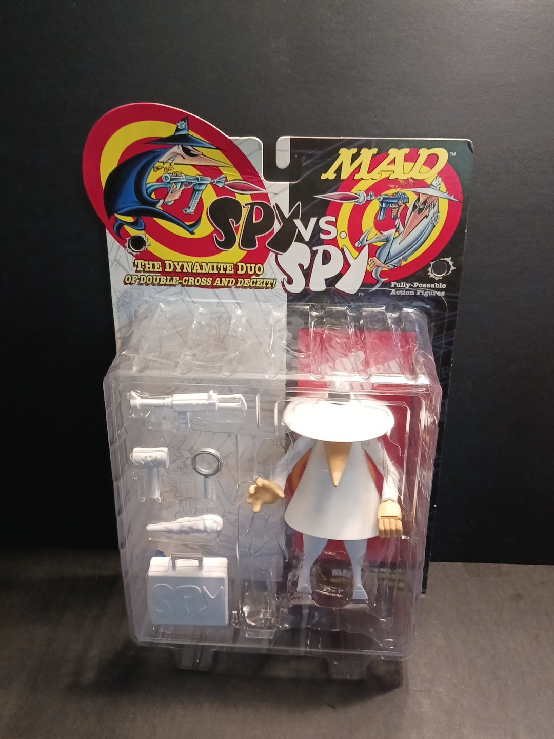 MAD Magazine Spy vs Spy White Action Figure Fully-Poseable DC Direct Sealed