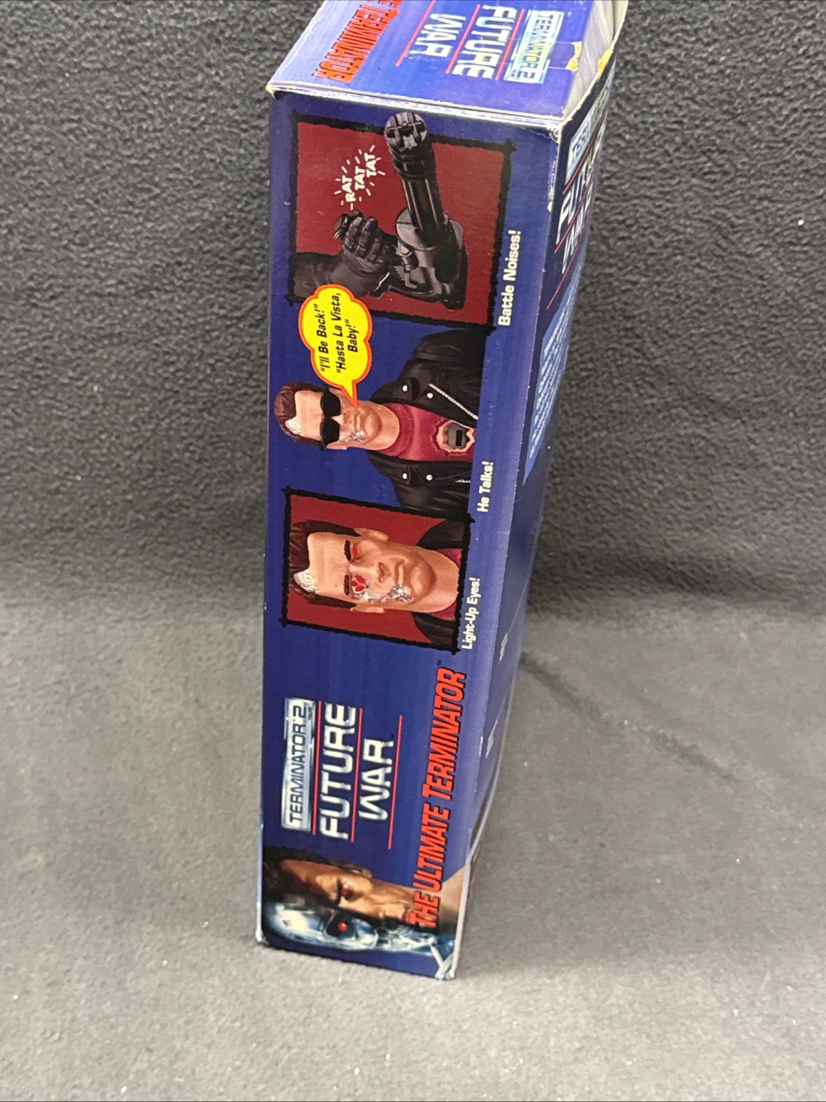 Terminator 2 12”Talking Figure Light-Up Eyes 1991 Kenner The Ultimate Terminator