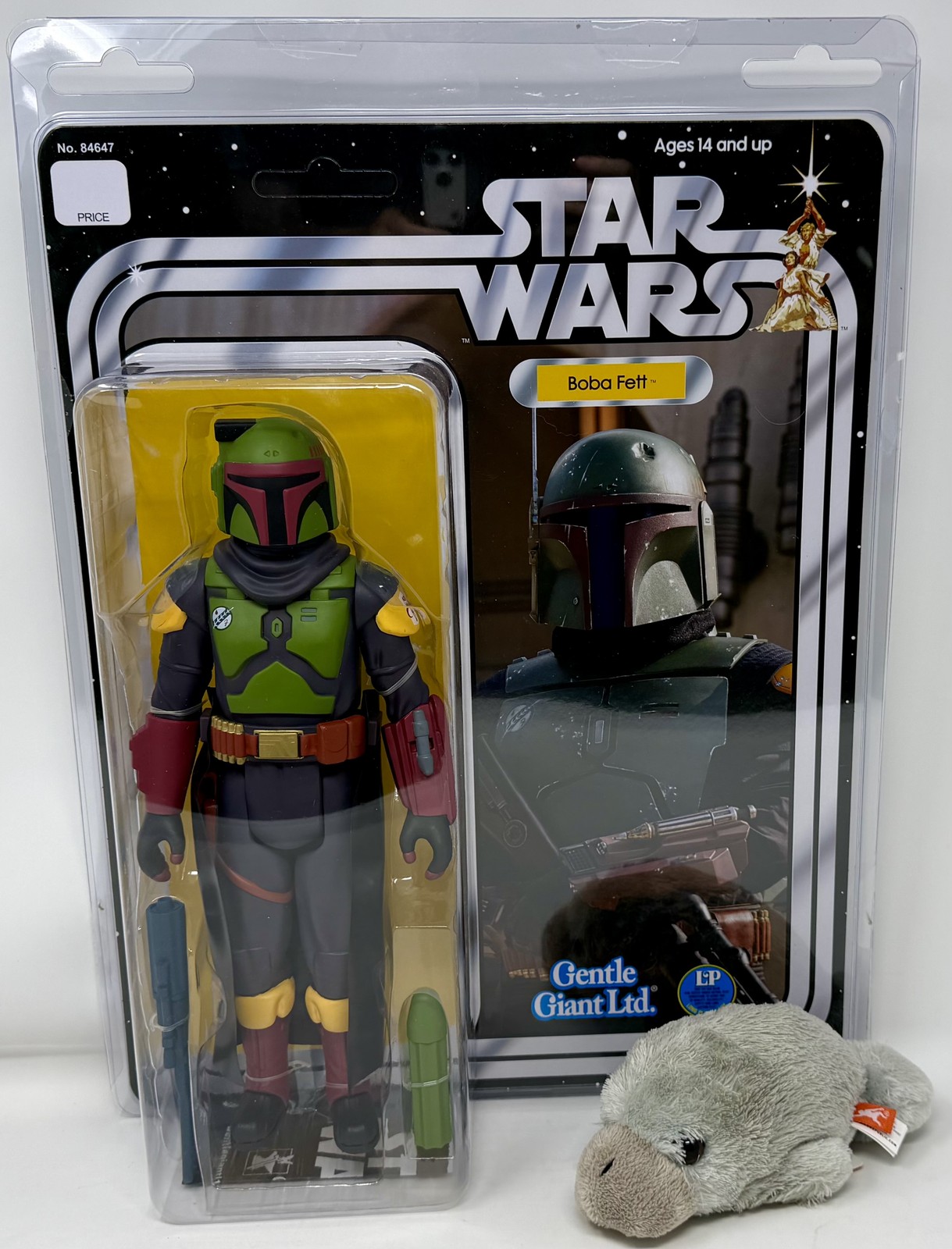 Gentle Giant Figure Star Wars Boba Fett New Sealed Jumbo Action Figure