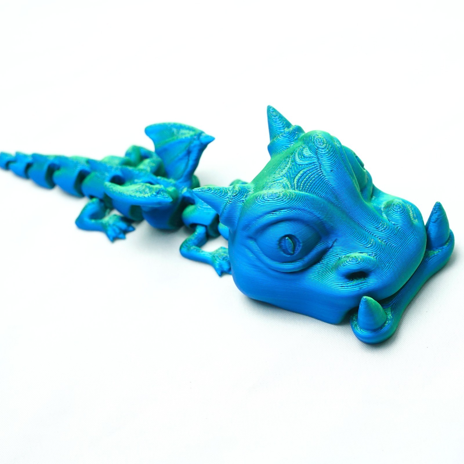 6inch 3D Printed Dragon Model,Articulated Animals figure,Fidget Toys Home Decor