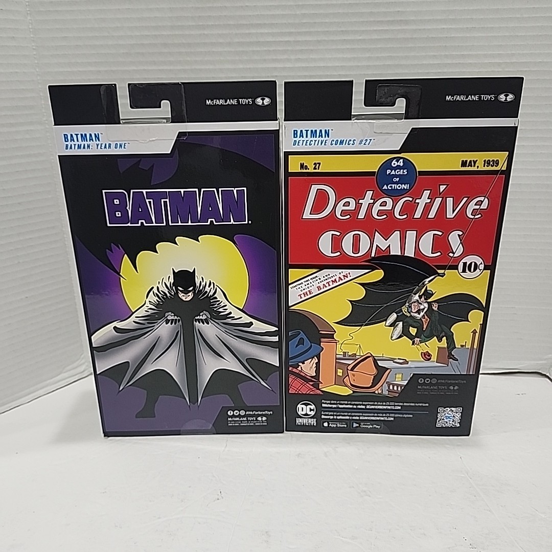 DC MULTIVERSE MCFARLANE TOYS BATMAN YEAR ONE GOLD LABEL BATMAN Det Comics Chase