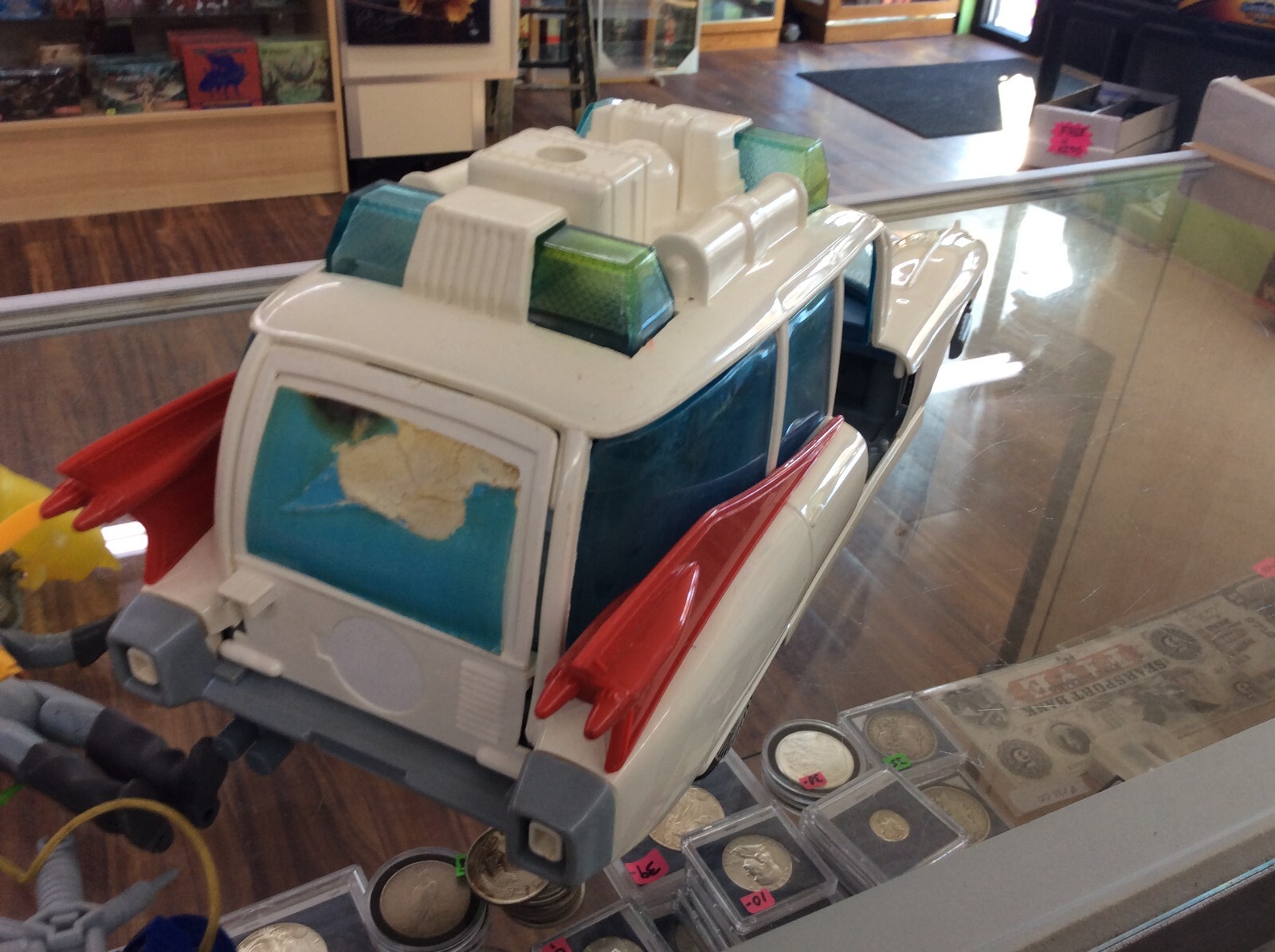Vintage 1980s Kenner Ghostbusters Action Figure Vehicle And Accessory Lot Used
