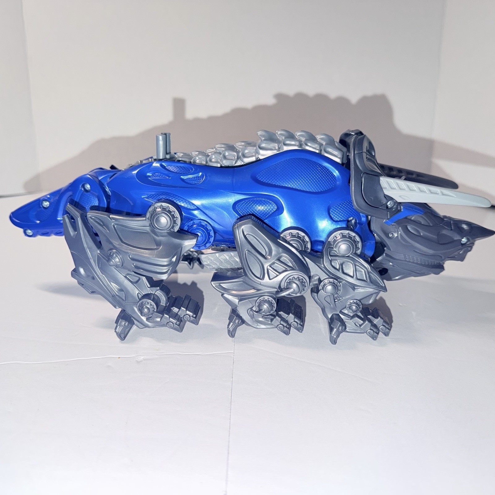 Power Rangers 2017 Blue Triceratops Battle Zord Bandai Megazord Build Part Dino