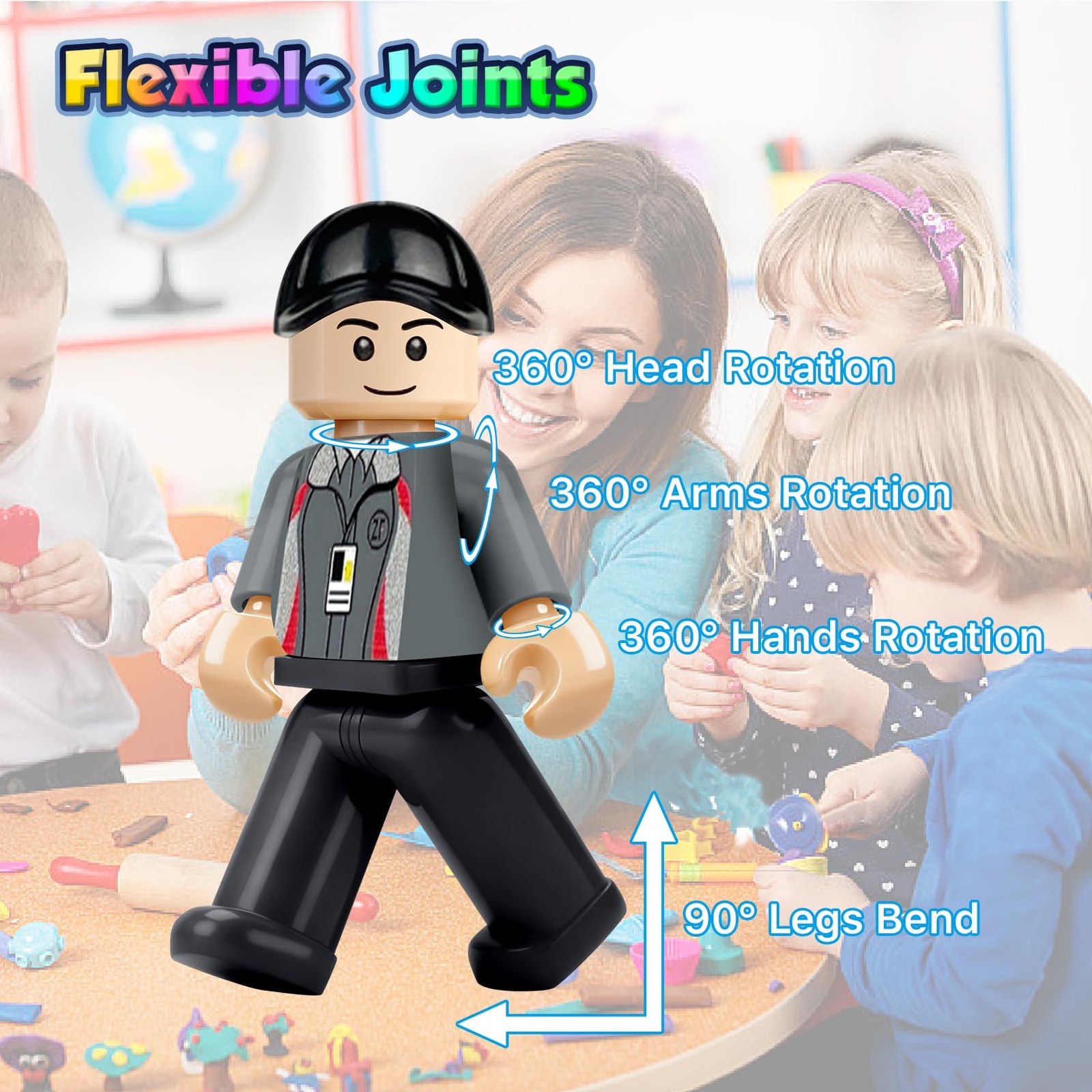 24PCS Mini Figures Building Bricks, Minifigures Stuffer, Mini People Figures …