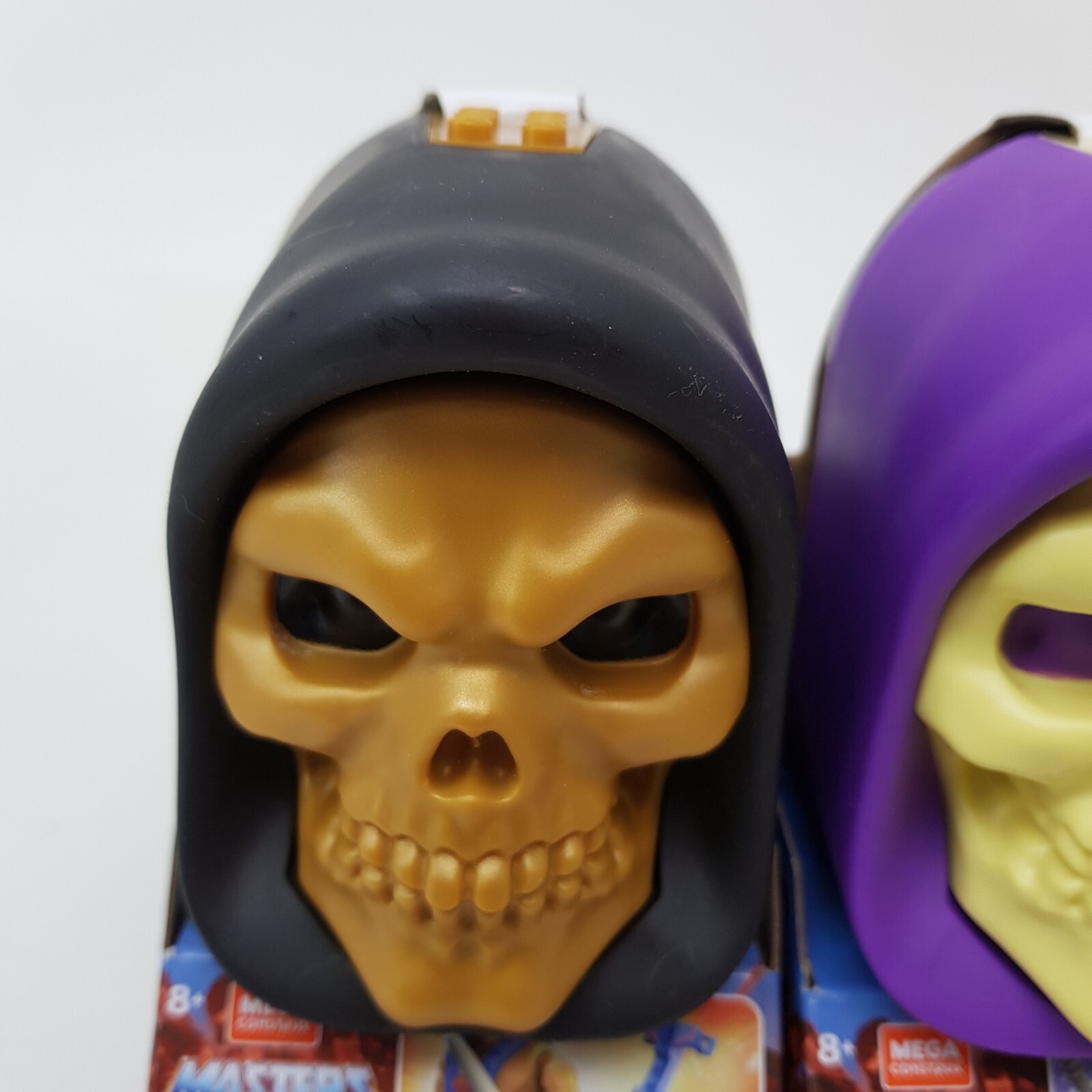 3-Pack Mega Construx Skeletor Skull Display Masters Of The Universe He-man Zodac