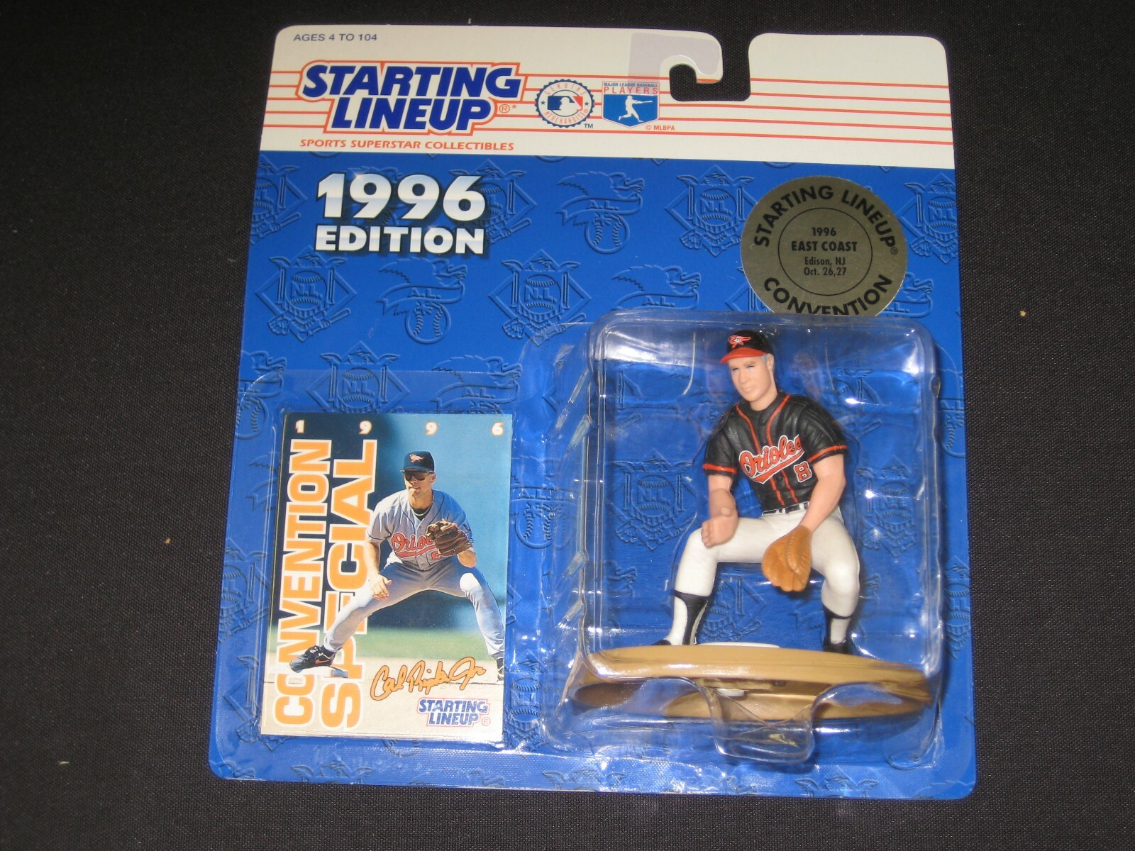1996 OCTOBER EAST COAST CONVENTION EDISON NJ CAL RIPKEN JR STATING LINEUP FIGURE