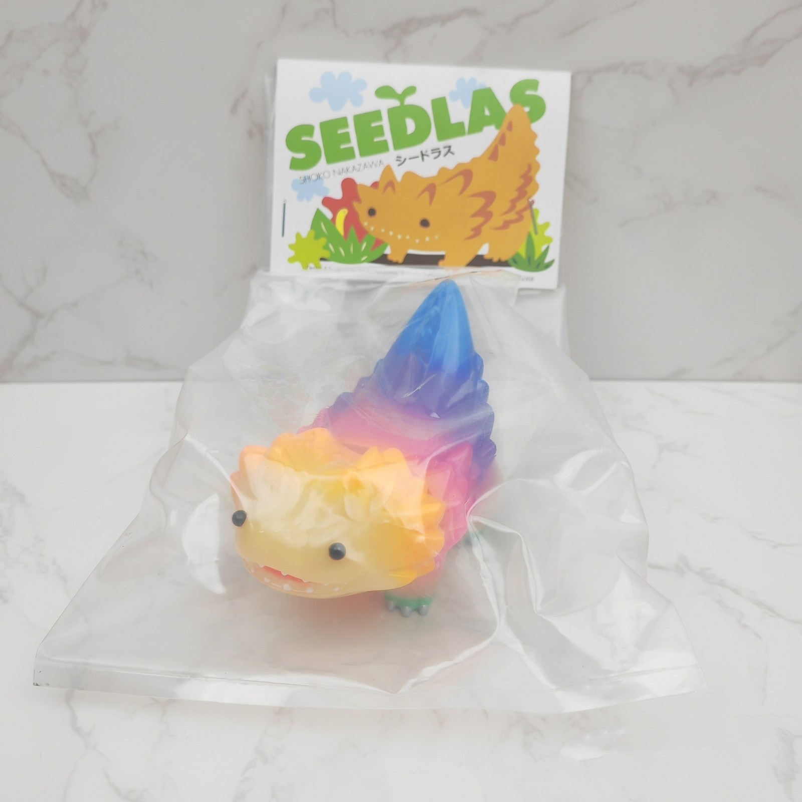 SHOKO NAKAZAWA BROTHER SEEDLAS T9G Multicolor Luminous Vinyl Figure SOFUBI Model