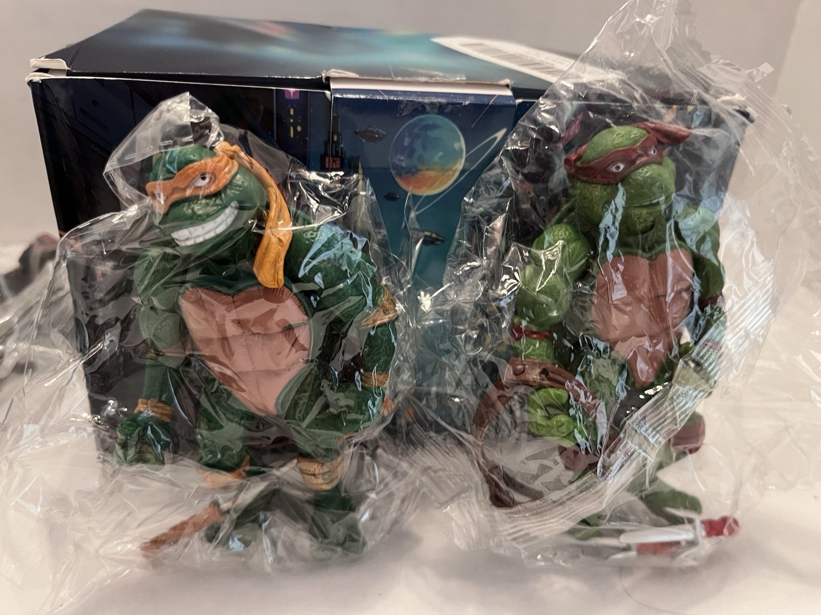 OBXAVV 4.7&Prime; Ninja Turtles Action Figures 6PCS Figure Bundle Toys Collection NIB