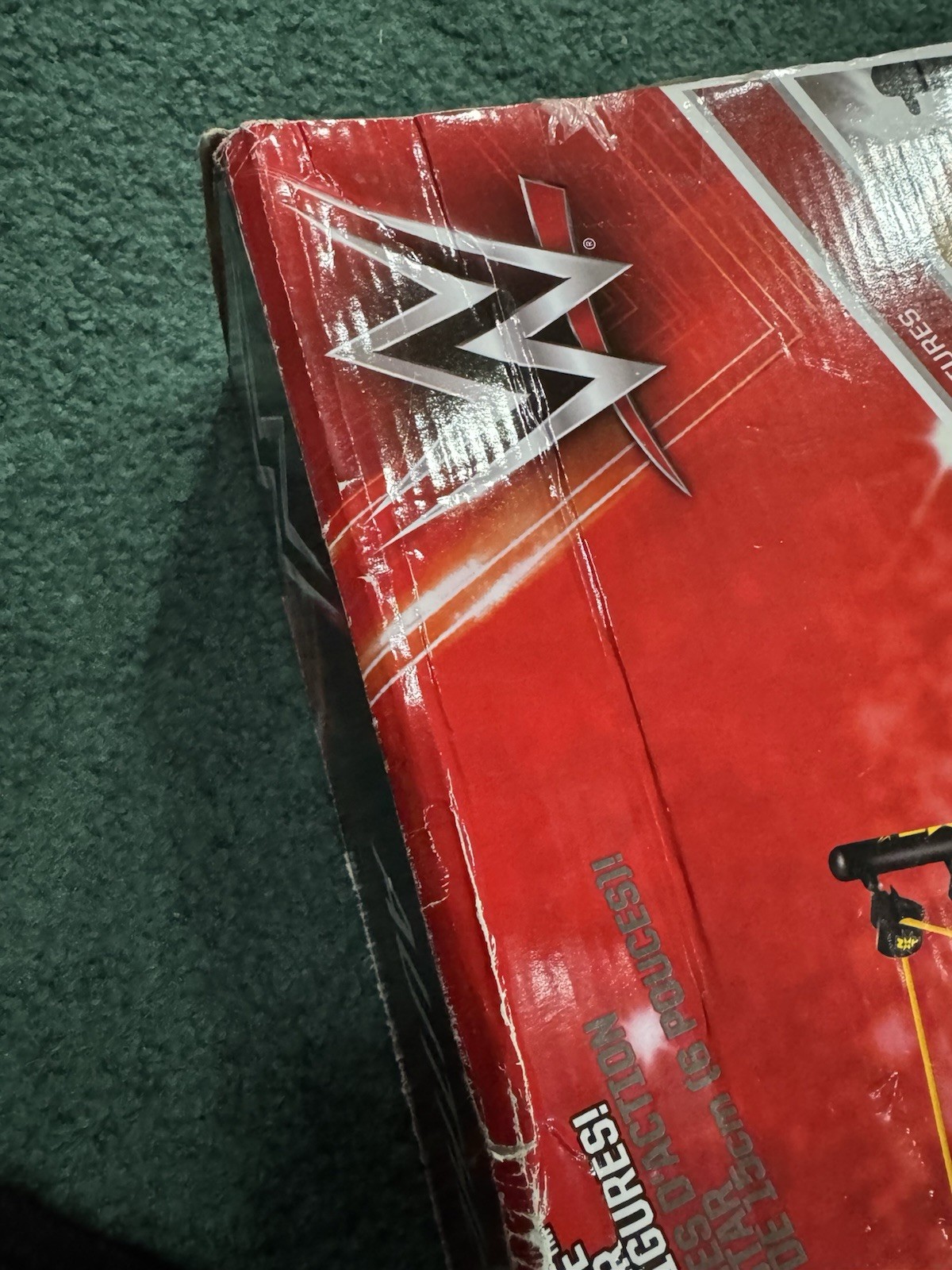 WWE Authentic Scale Ring NXT Edition W/ WWE Extreme Rules Ring Skirt & Mat