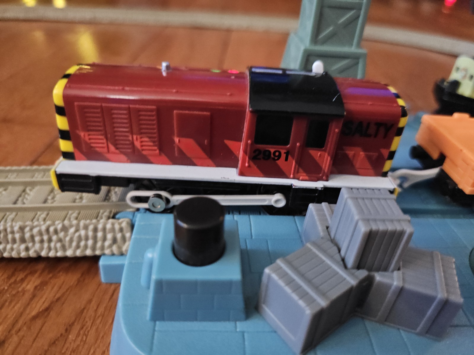 Thomas Trackmaster Hard at Work Brendam Docks Salty Bulstrode Cranky Train 2007