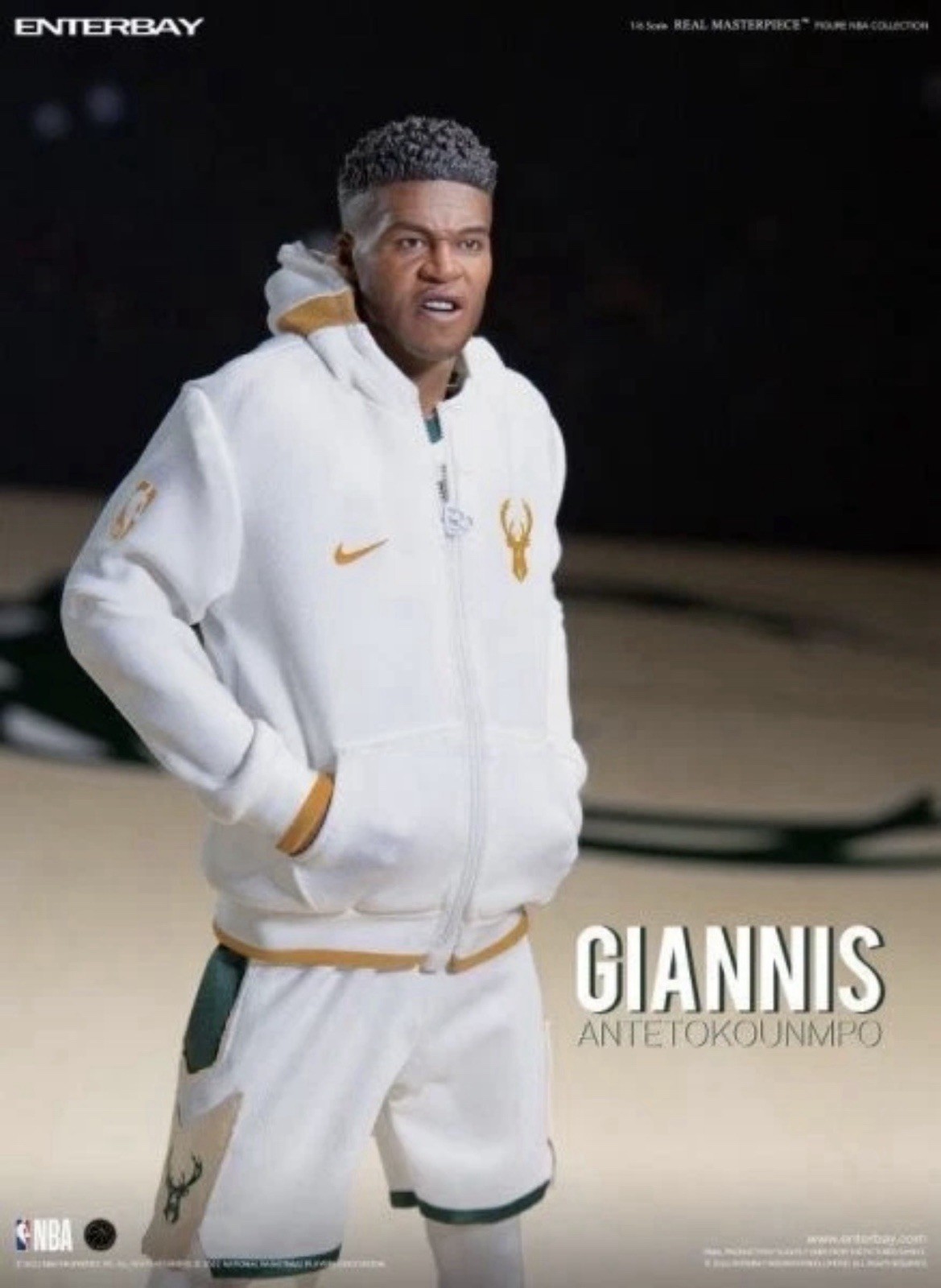 GIANNIS ANTETOKOUNMPO – ENTERBAY 1/6th NBA 🏀 CHAMPIONSHIP FIGURE – RM 1088
