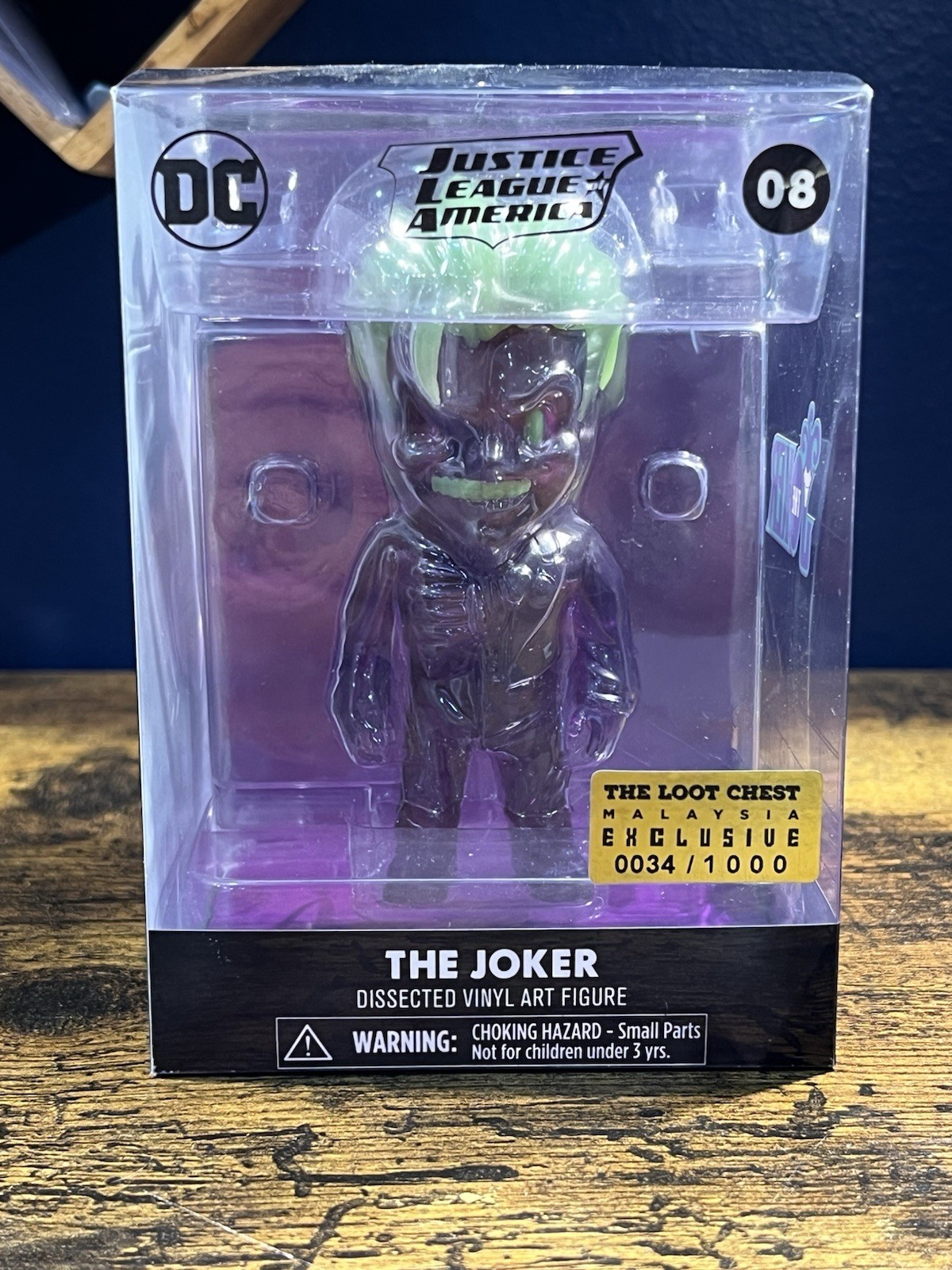 XXRAY The Joker 4-inch Figure by MightyJaxx & Jason Freeny GID Edition of 1000