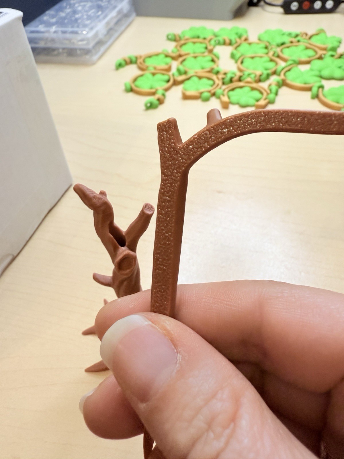 Small Flexible Sloth and Tree – 3D Printed – Made to Order