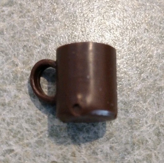 1960&rsquo;s-70&rsquo;s Marx Johnny West Brown Coffee Cup Good Cond